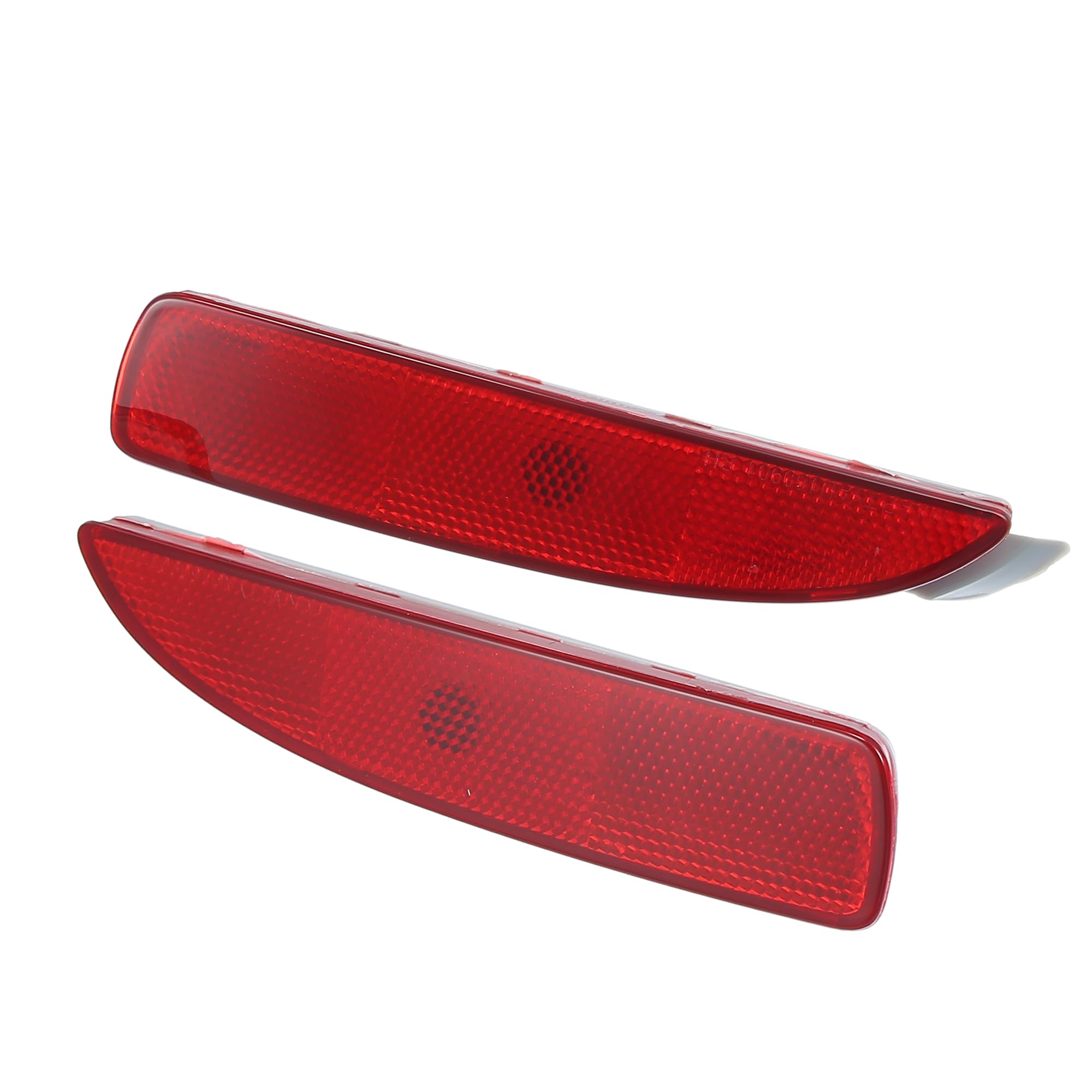 X Autohaux 1 Pair Rear Bumper Reflector Side Marker For Toyota Yaris 2017-2020 Bumper Reflector Strip No.52164-Wb002/52163-Wb002