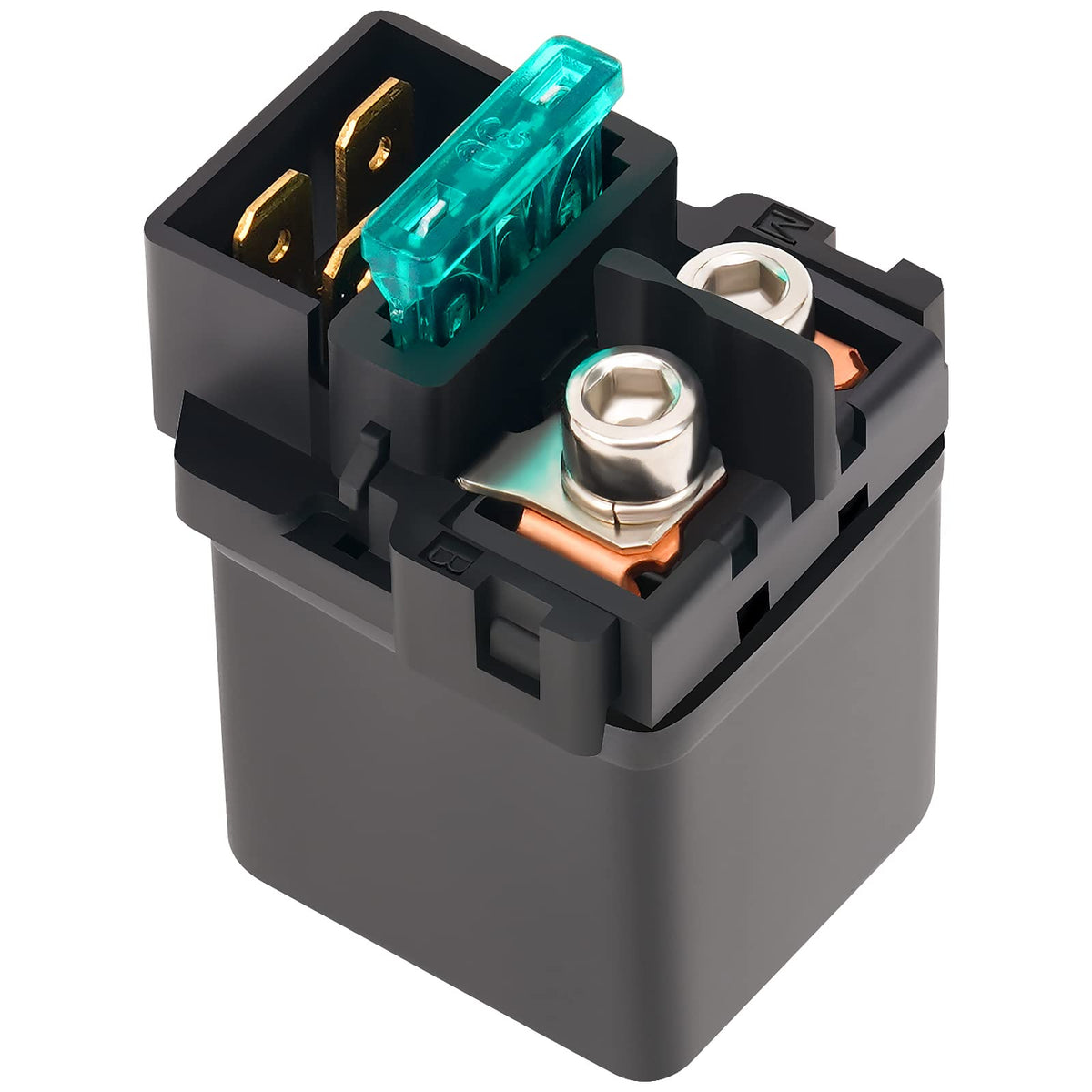 Ahl Starter Solenoid Relay For Kawasaki Klx140 Klx 140 2008-Up Ksf450 Kfx 2008-2014 Kvf 650 Kvf650 A/B/D/E Prairie/Brute Force 2002-Up Vn900 Vulcan 900 Classic 2006-2011