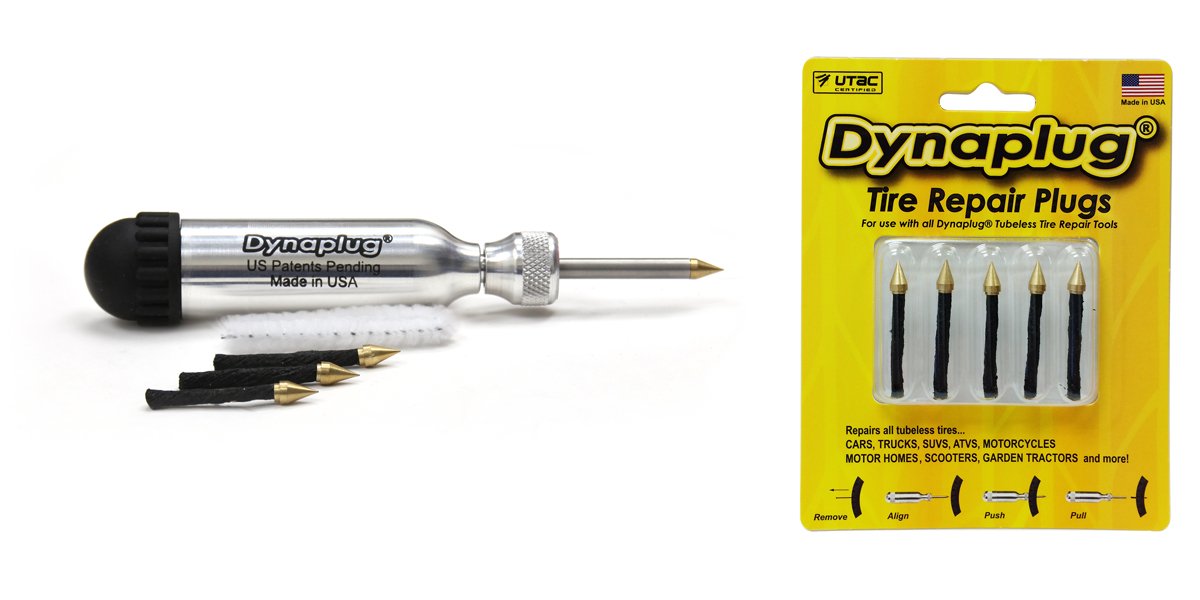 Dynaplug Ultralite for Motorcycle Tires Plus Extra Plug Pack