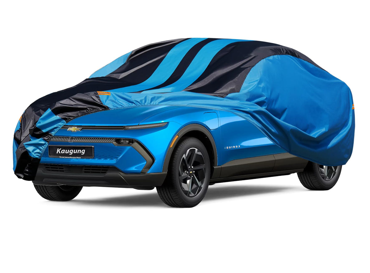 Car Cover Waterproof Custom Fit Chevrolet Equinox (2004-2025), Full Exterior Cover for Automobiles Lightweight Resistant Outdoor