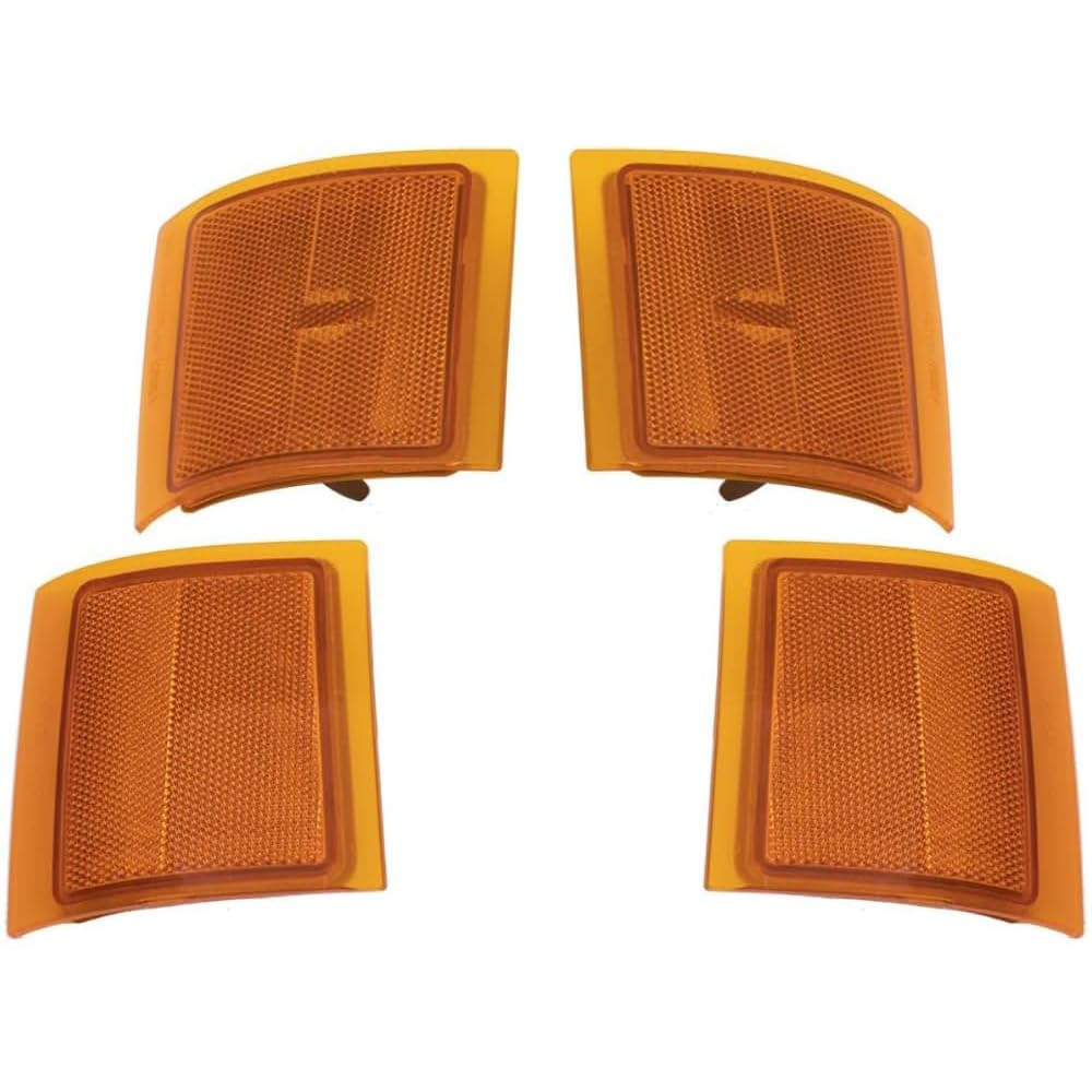 EPIC LIGHTING OE Spec-B Replacement Halogen Side Markers Compatible with CHEVROLET 94-00 BLAZER TAHOE 94-02 C/K TRUCK 92-99 SUBU
