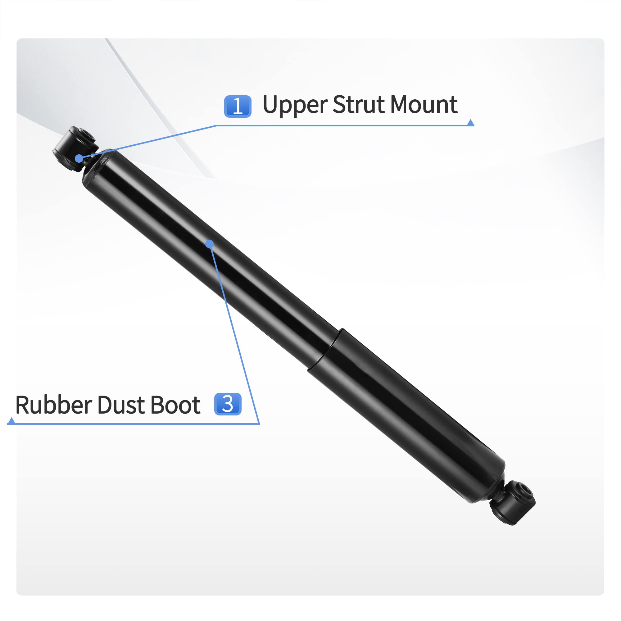 Yitamotor Front And Rear Shocks Quick Struts Assembly Compatible With 1997-2004 Dodge Dakot 1999-2003 Dodge Durango Rwd