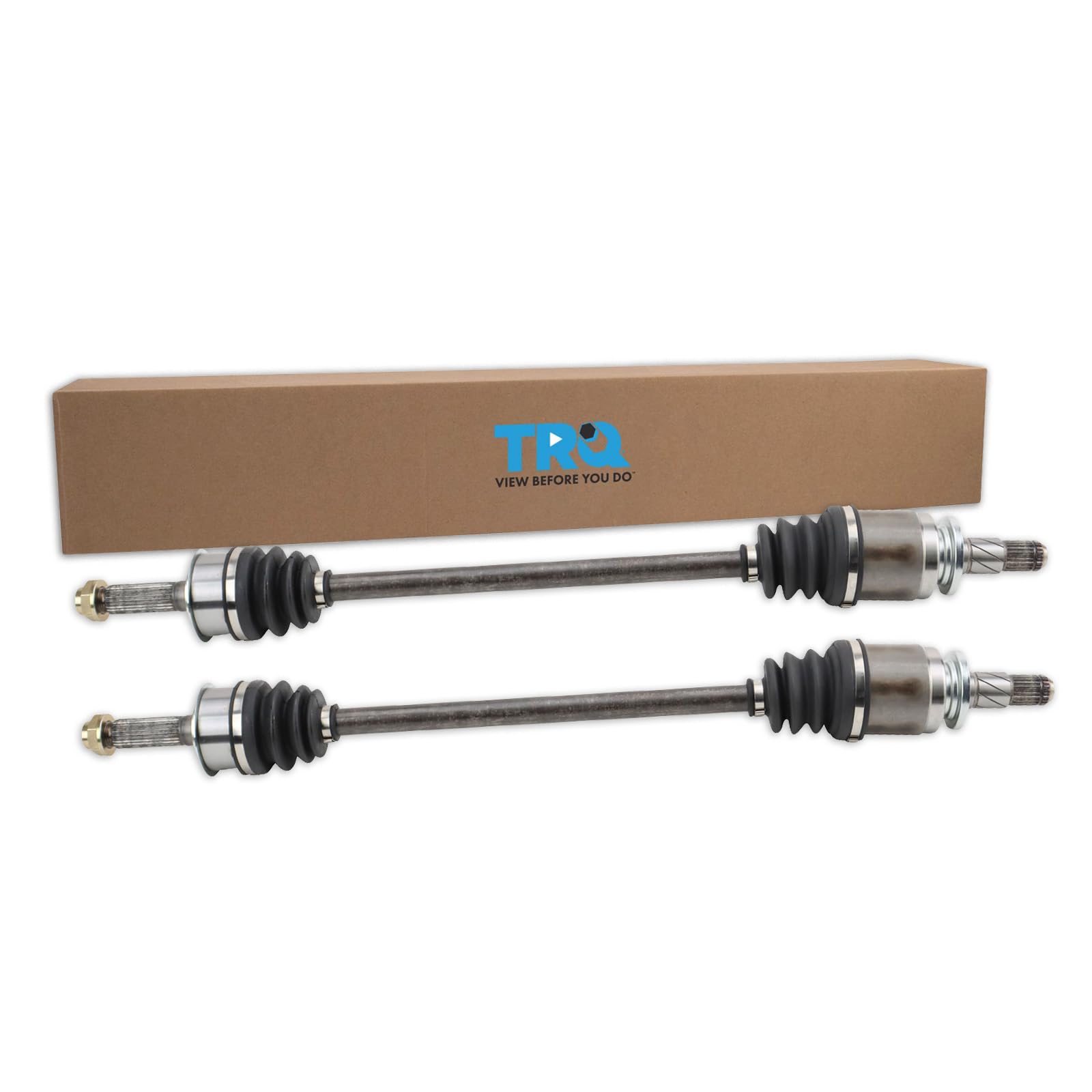 Trq Rear Cv Axle Shaft Assembly Set Compatible With 2005-2009 Subaru Legacy Outback