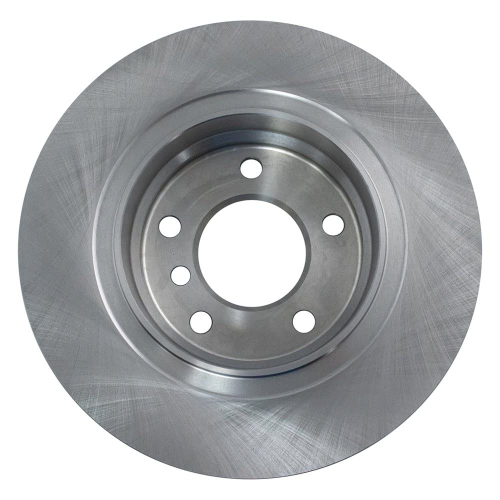 Trq Rear Brake Rotors Set Solid Compatible With 2000 Bmw 323Ci 323I 2001-2006 325Ci 2001-2005 325I 328Ci 1999-2000 328I