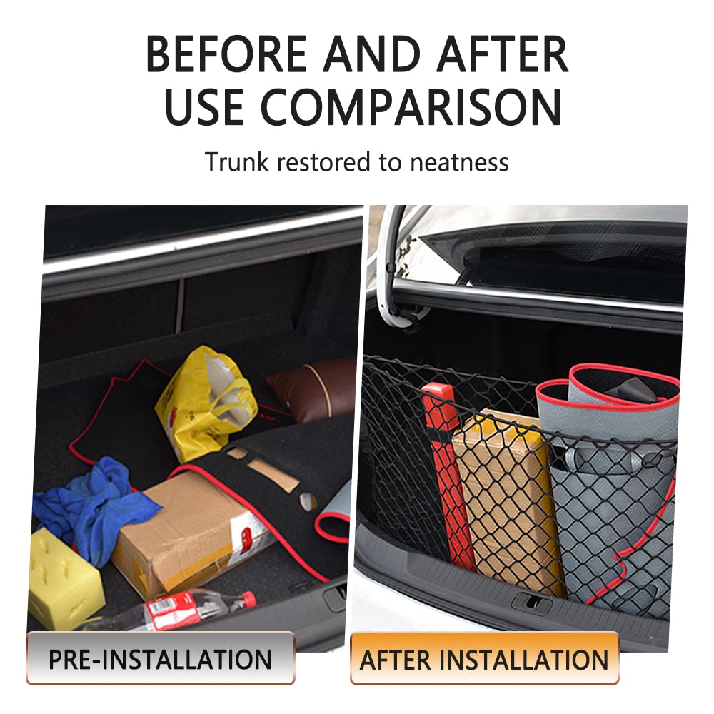 Truck Bed Organizer,Elastic Shrink Truck Cargo Net Hold Many Items To Keep The Interior Of Truck Tidy,Truck Bed Storage Compatible With Ford,Chevrolet,Gmc,Tantu (Xl 49'X16')