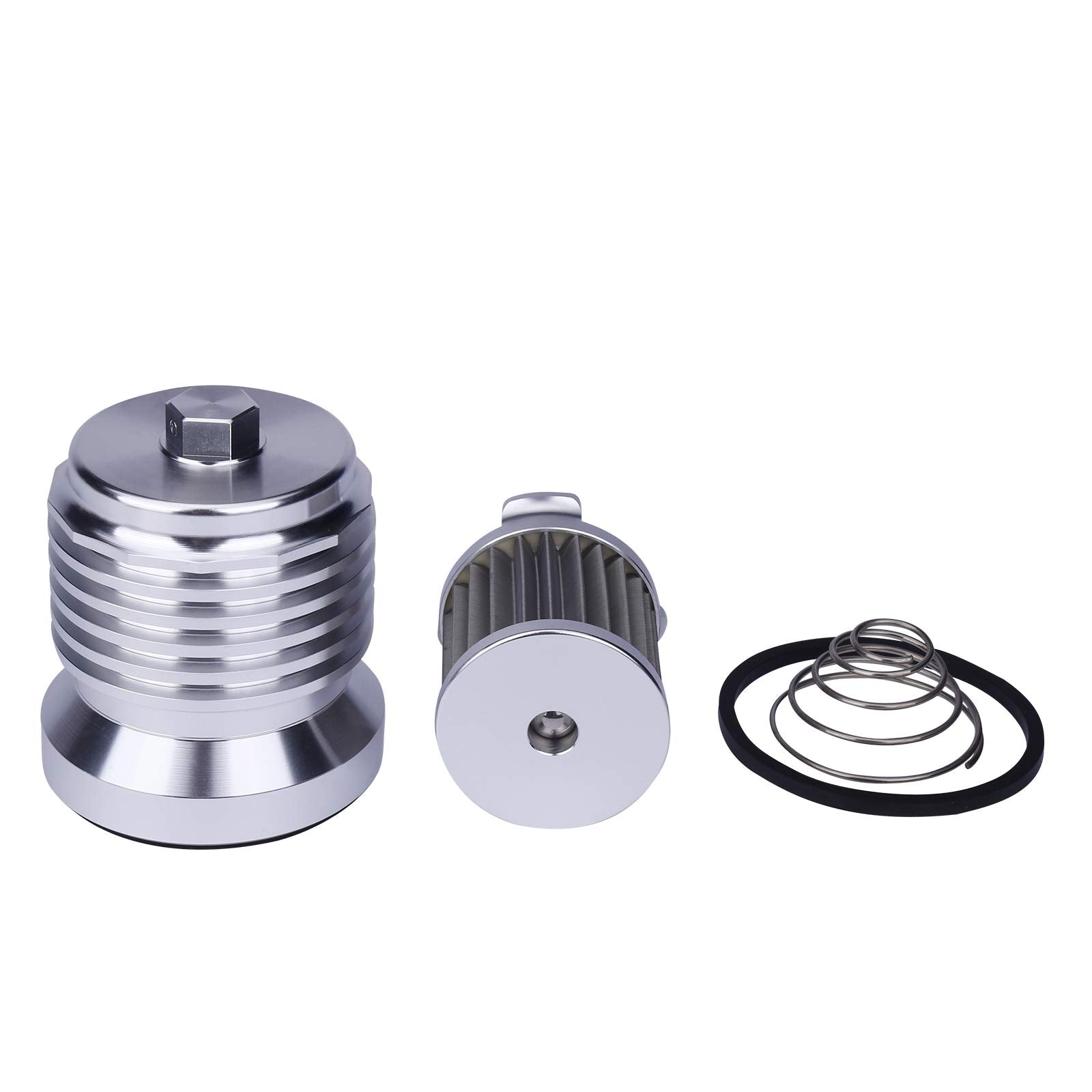 AZUMKA Motorcycle Racing Stainless Steel Reusable Oil Filter with Replacement cartidge fitting fits for Harley Davidson Touring 