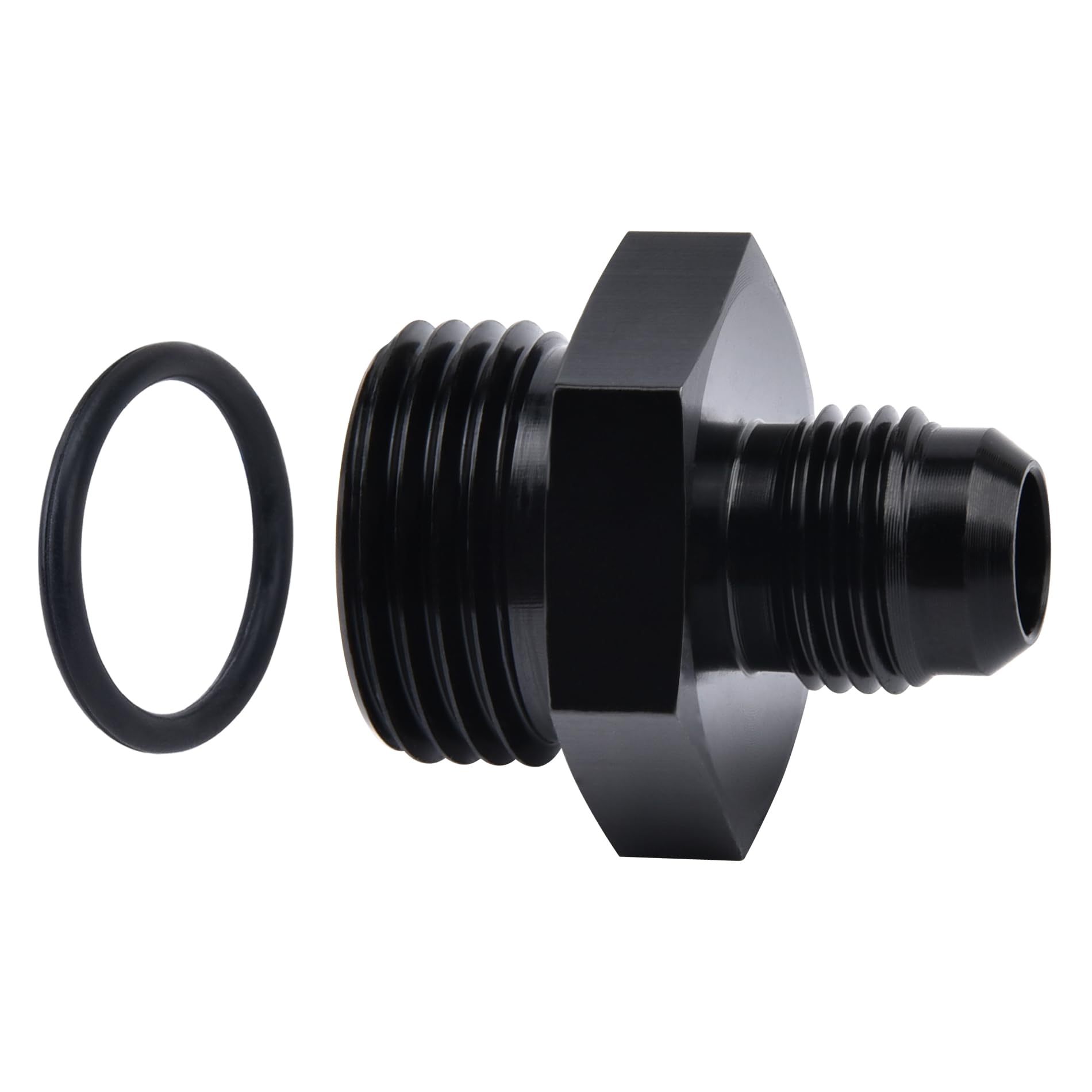 Evil Energy 6An Flare To An10 Orb Male O-Ring Fitting Adapter
