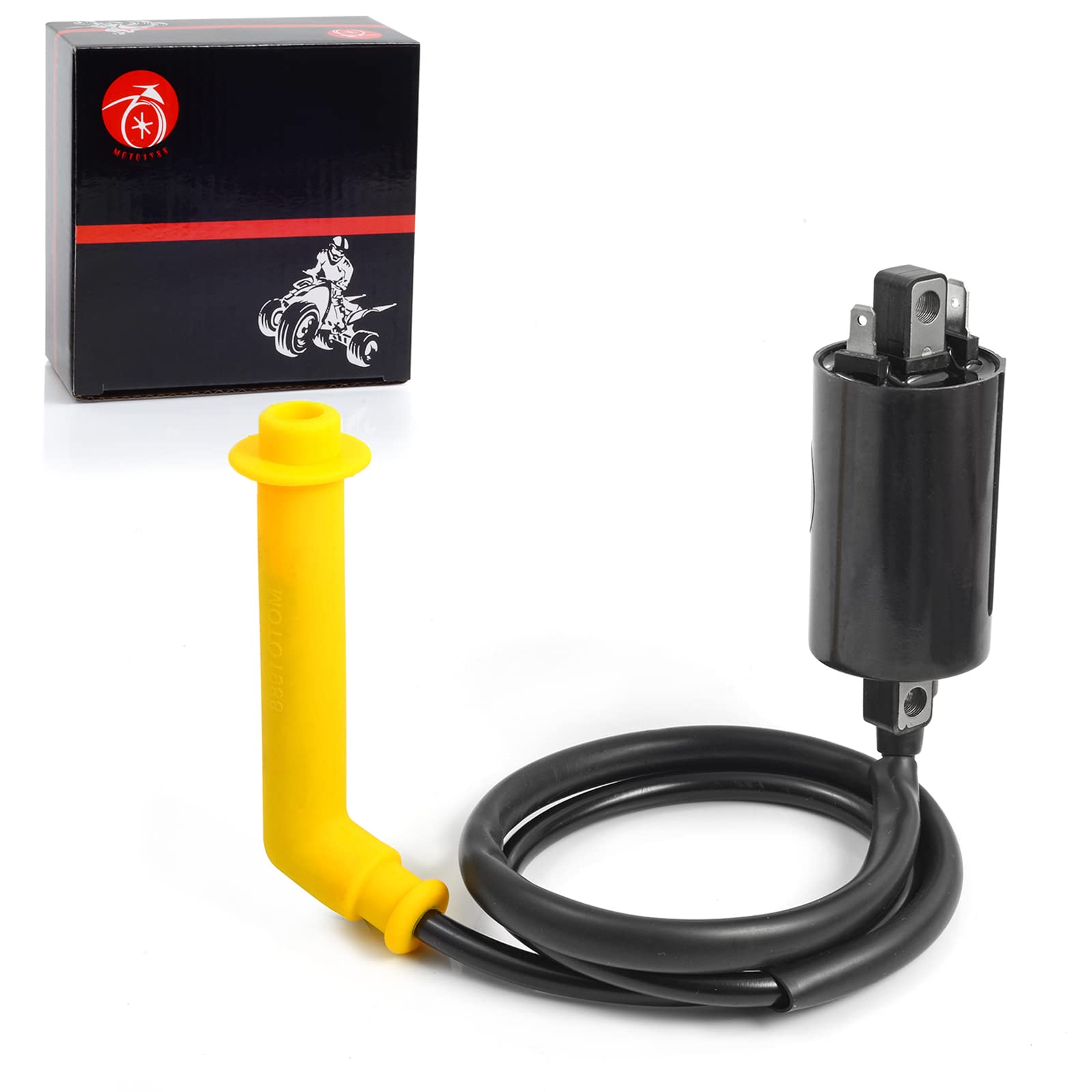 Ignition Coil and Spark Plug Wire Cap For HONDA Rincon 680 TRX 680 FA/FGA 4x4 2006-2014 30700-HN8-003 30500-MBG-003