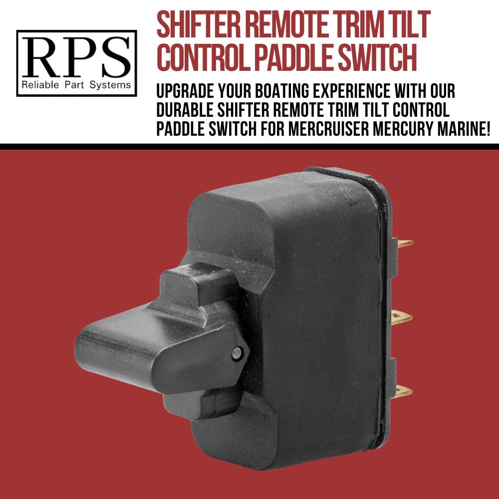 Shifter Remote Trim Tilt Control Paddle Switch for Mercruiser Mercury Marine. Replaces 87-92484/87-8M0046008