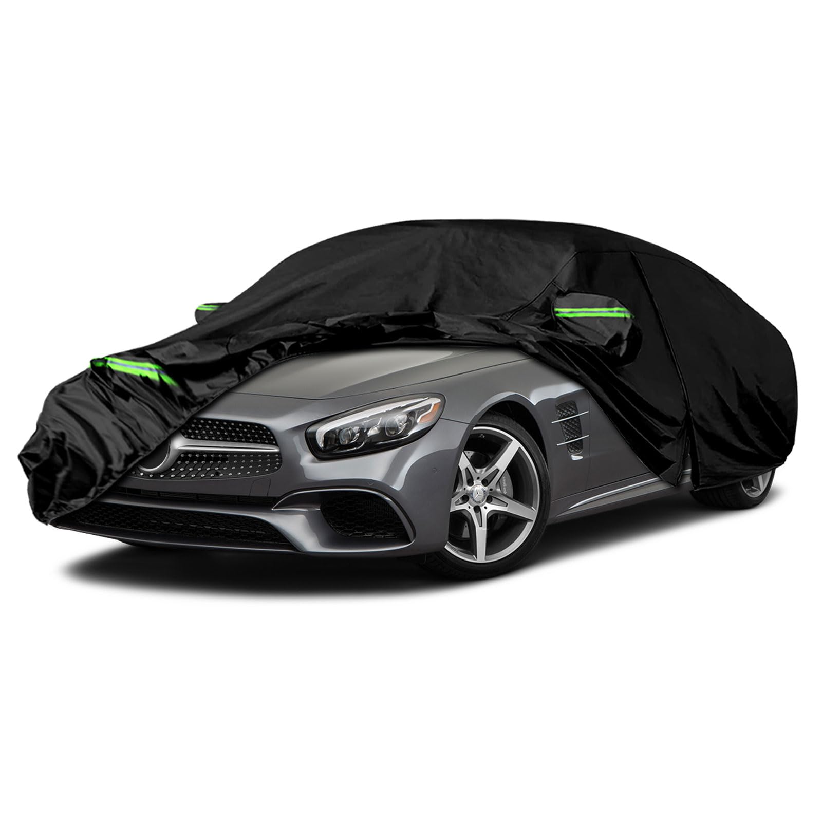 Waterproof Car Covers Replace For 2002-2021 Mercedes-Benz Sl-Class Sl350/400/450, 6 Layers All Weather Car Cover With Zipper Doo