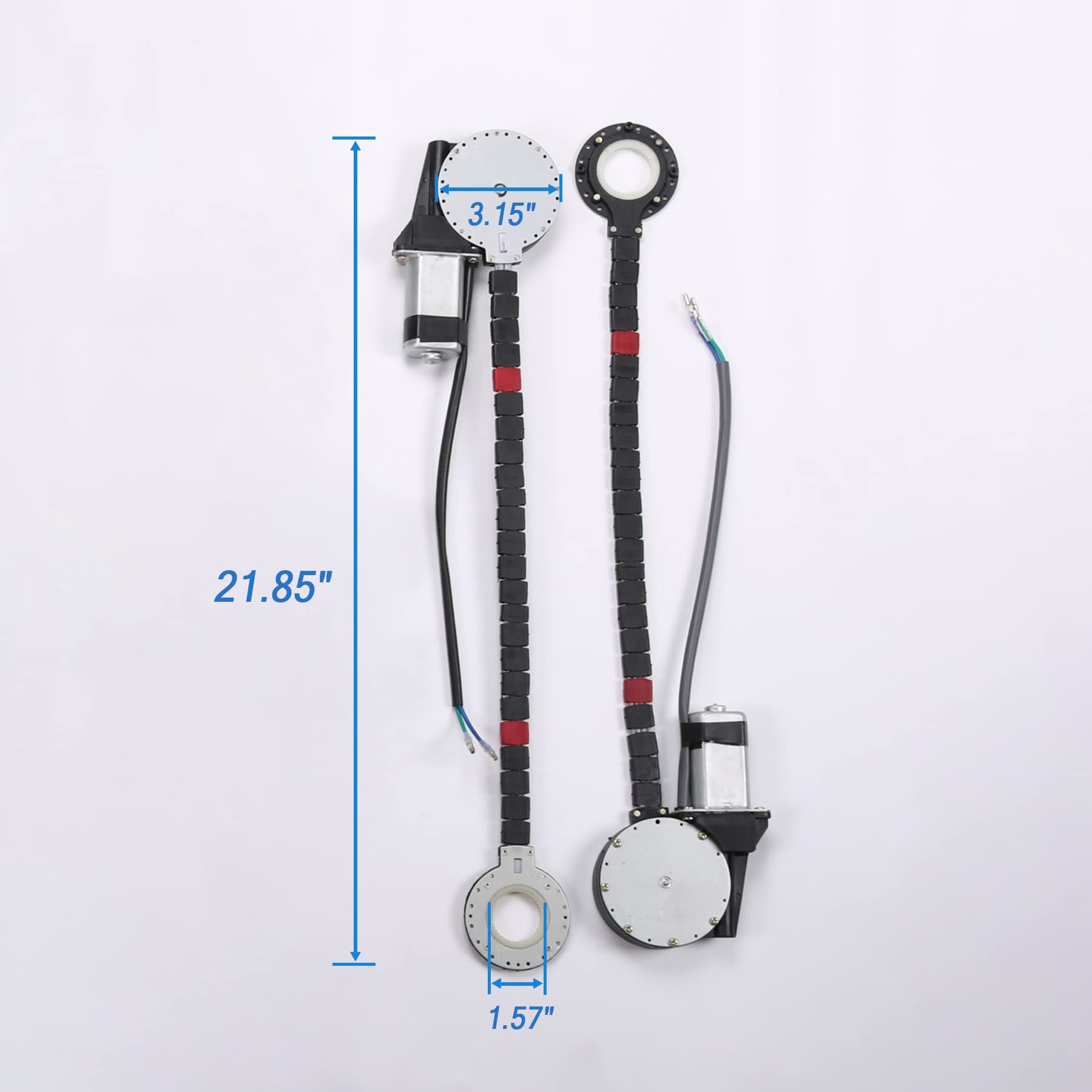 Jdmspeed New Universal Electric Power Window Lift Regulator Conversion Kit With Switches Wiring And Hardware For 2 Door Pickup Suv Truck Van Car