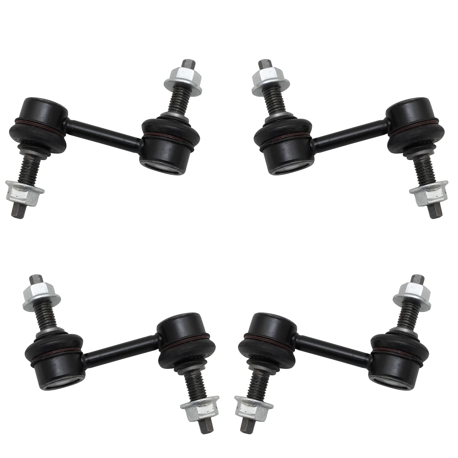 Trq Front & Rear Sway Bar Stabilizer Link Set Compatible With 2004-2009 Cadillac Xlr 1997-2022 Chevrolet Corvette