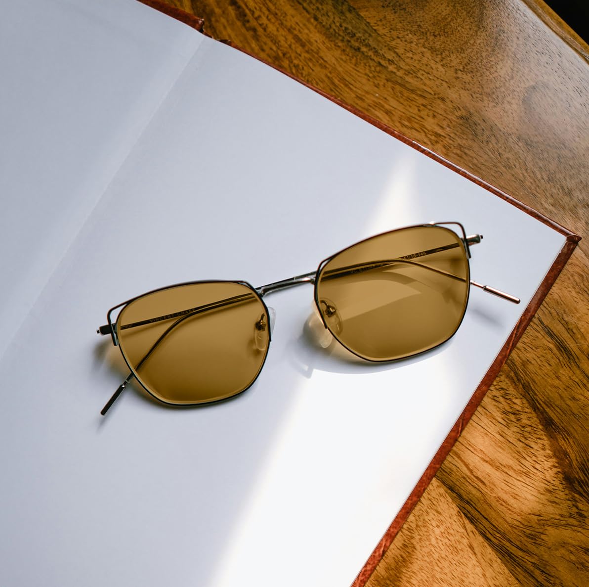 Vvivid Transparent Colorful Vinyl Window Tinting Sheets (10Ft X 4.9Ft, Bronze Brown)