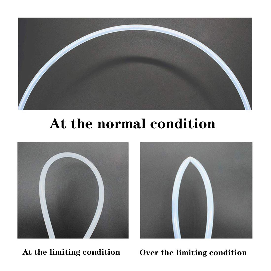 Beduan Pneumatic Nylon Tube 5/16''Od Saej844 Air Line Nylon Hose Tubing For Air Brake System Or Fluid Transfer(32.8Ft 10 Meter)