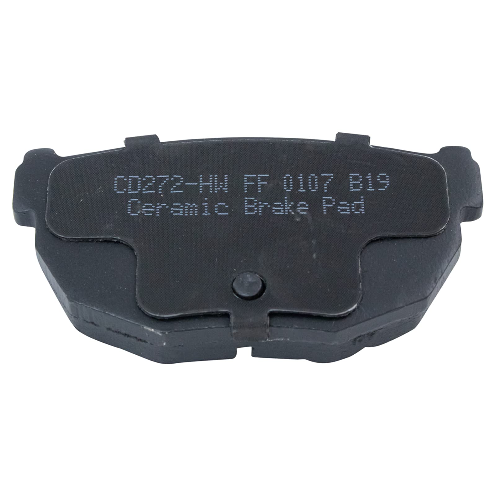 TRQ Rear Brake Pads Ceramic Compatible with 1984-1988 Nissan 200SX 1989-1998 240SX 1984-1989 300ZX
