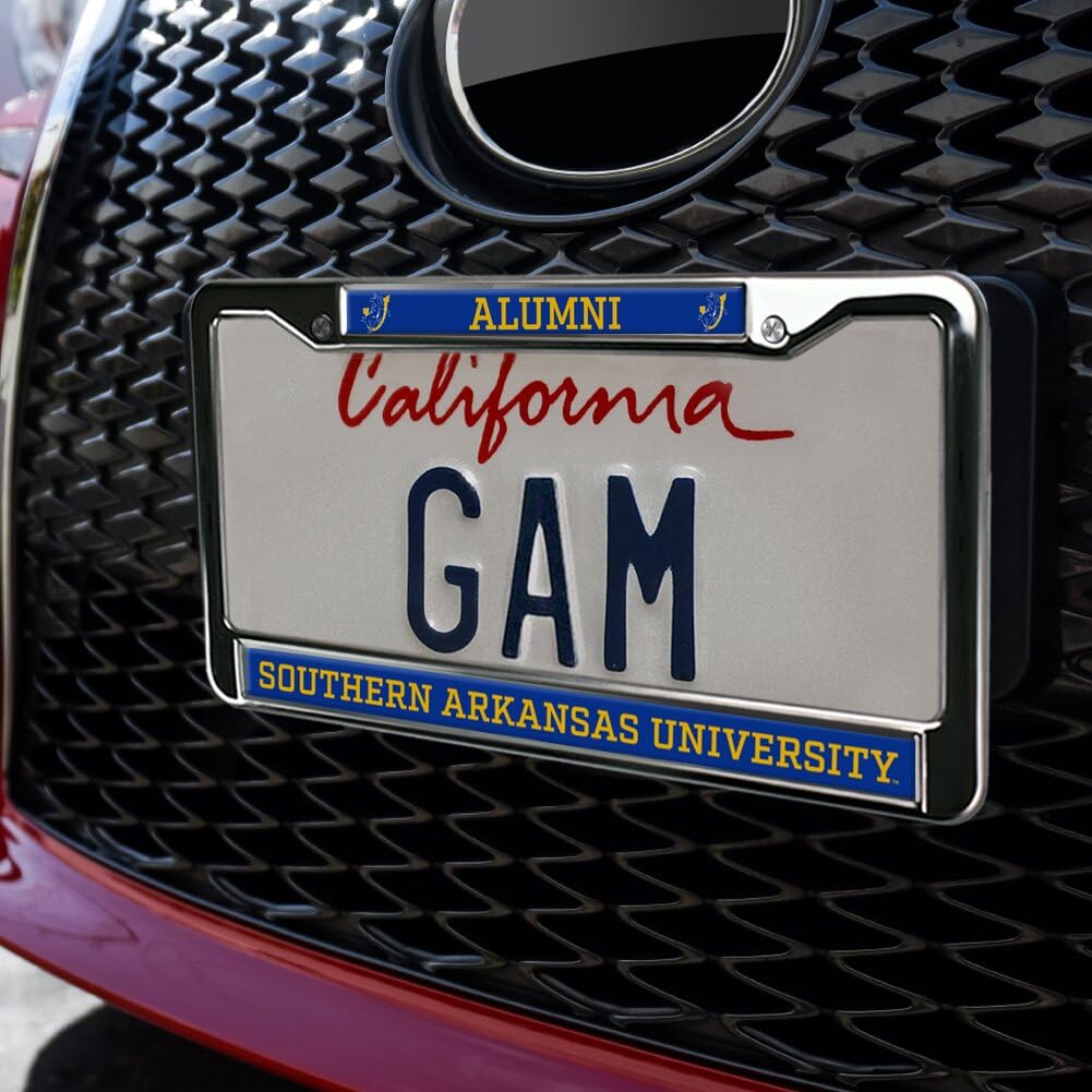 Southern Arkansas University Alumni Full Size Standard License Plate Metal Frame