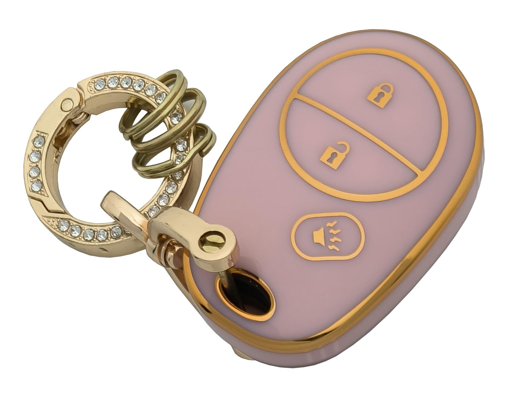 Key Fob Cover Case Shell Keychain For Toyota Tundra Tacoma Sienna Sequoia Highlander 2007 2008 2009 2010 2011 2012 2013 Gq43Vt20