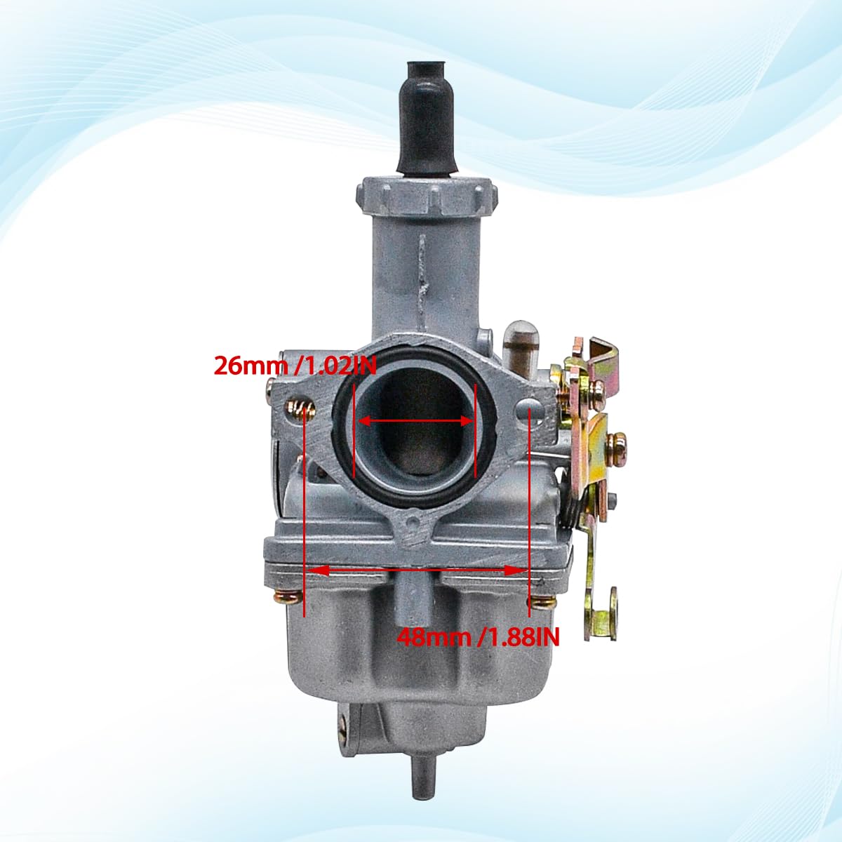 Jdllong Rzr 170 Carburetor Fit For Polaris Ranger Rzr 170 2009-2014 Phoenix 200 2005-2017 For Sawtooth 200 2006-2007 Carb