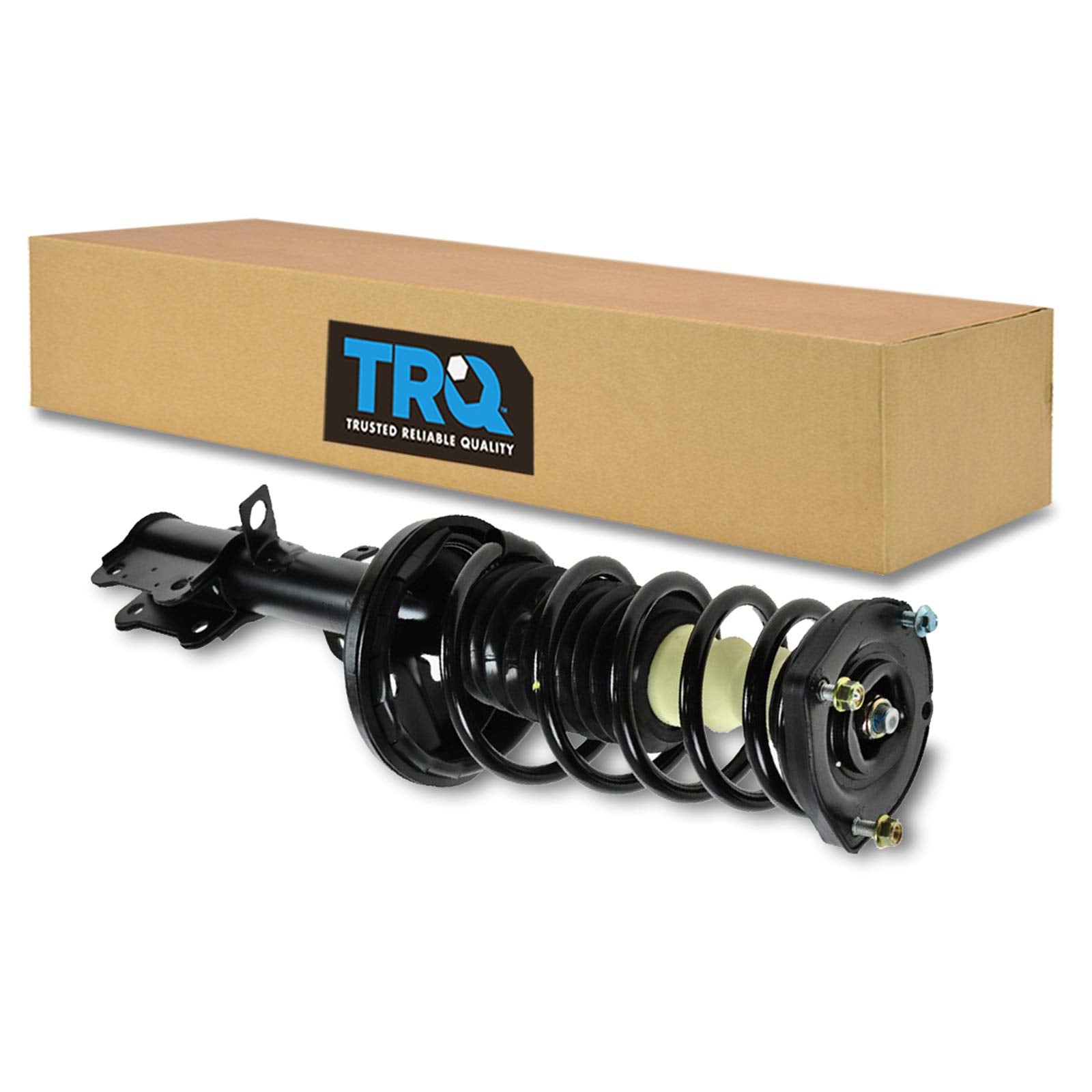 Trq Rear Left Complete Strut & Coil Spring Assembly Drivers Side Compatible With 1998-2002 Chevrolet Prizm 1993-1997 Geo 1993-20