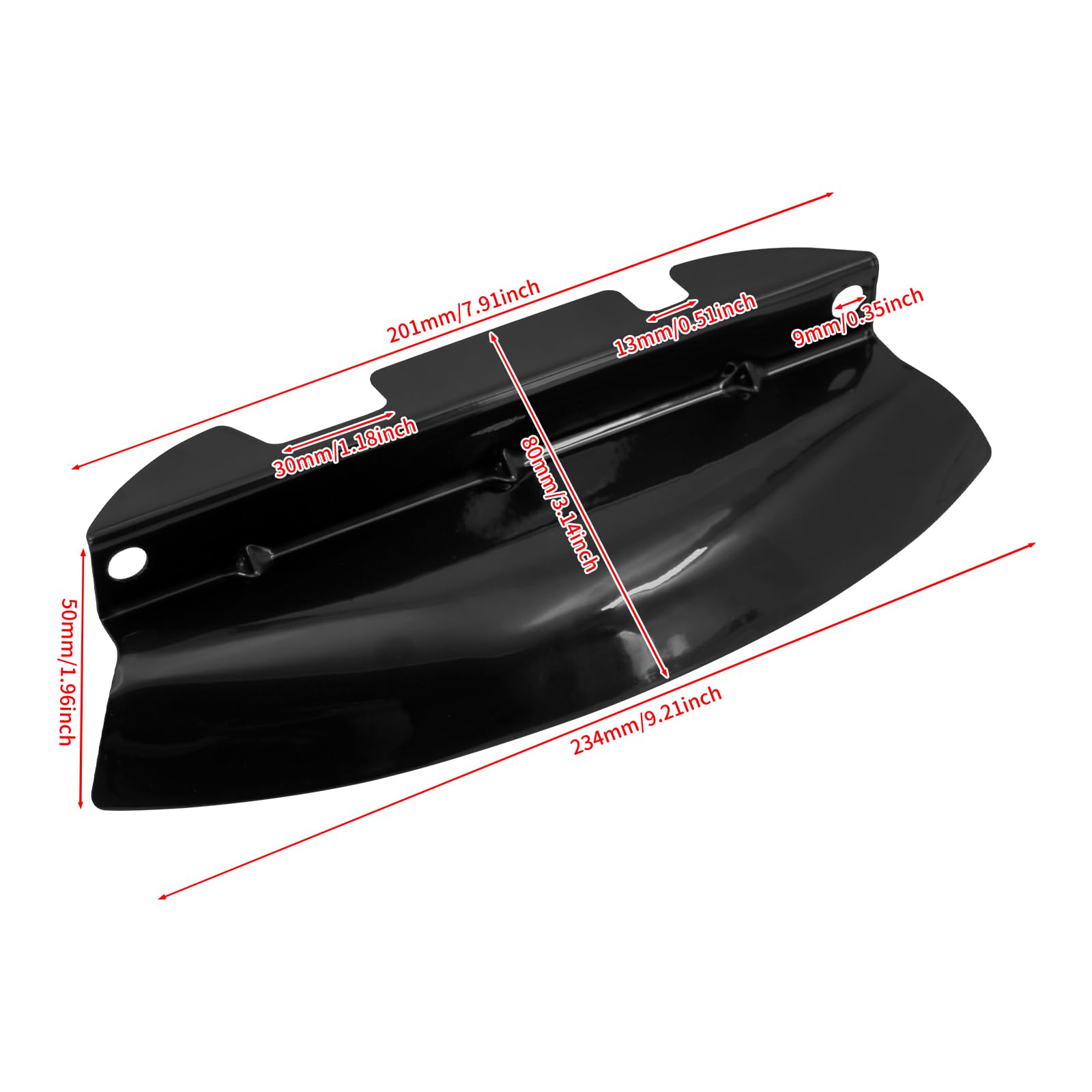 Hdbubalus Motorcycle Lower Triple Tree Wind Deflector Fit For Harley Touring Electra Glide Road Glide Road King Street Glide 2014-2023