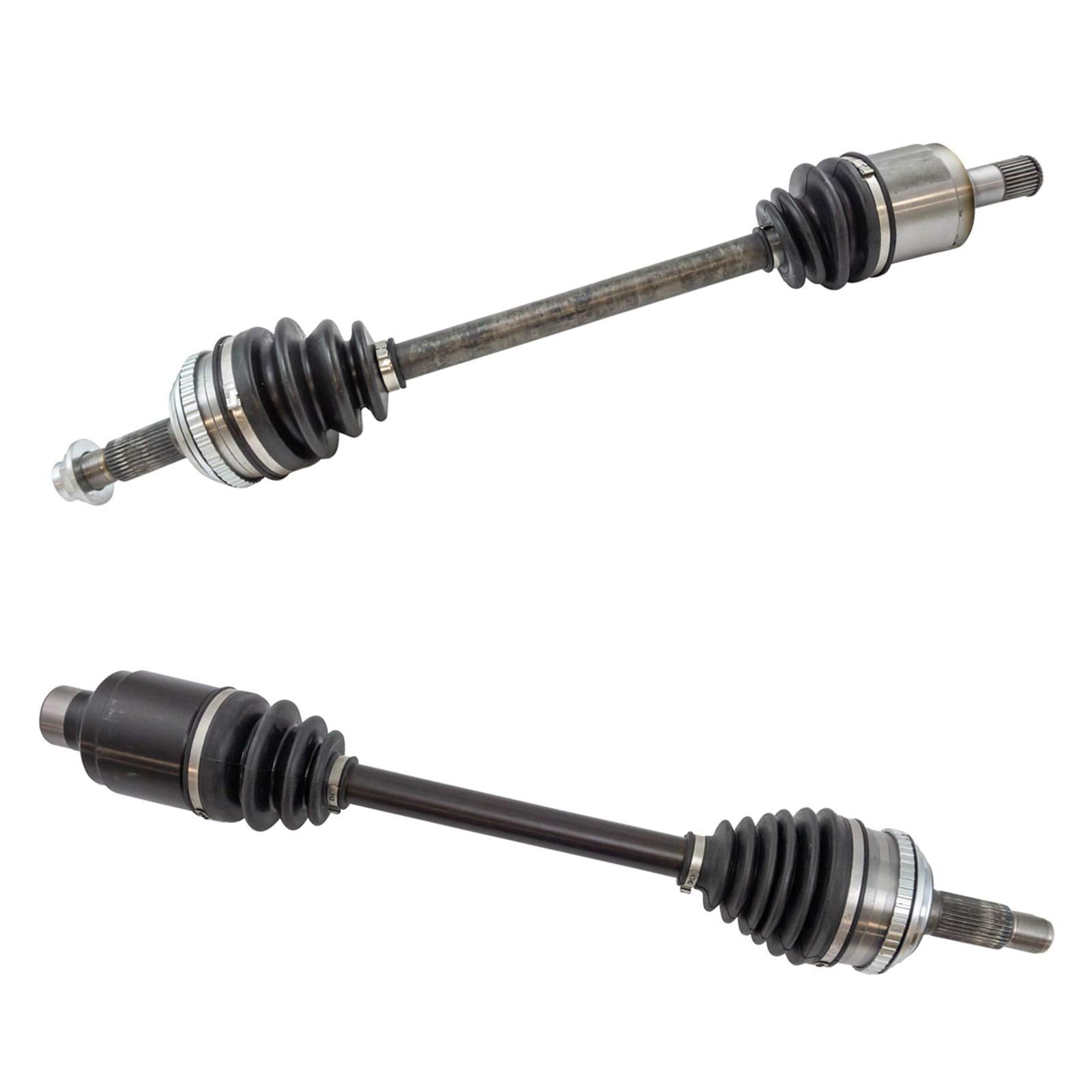 Trq Front Cv Axle Shaft Assembly Set Compatible With 2003-2006 Acura Mdx 2006-2008 Honda Pilot