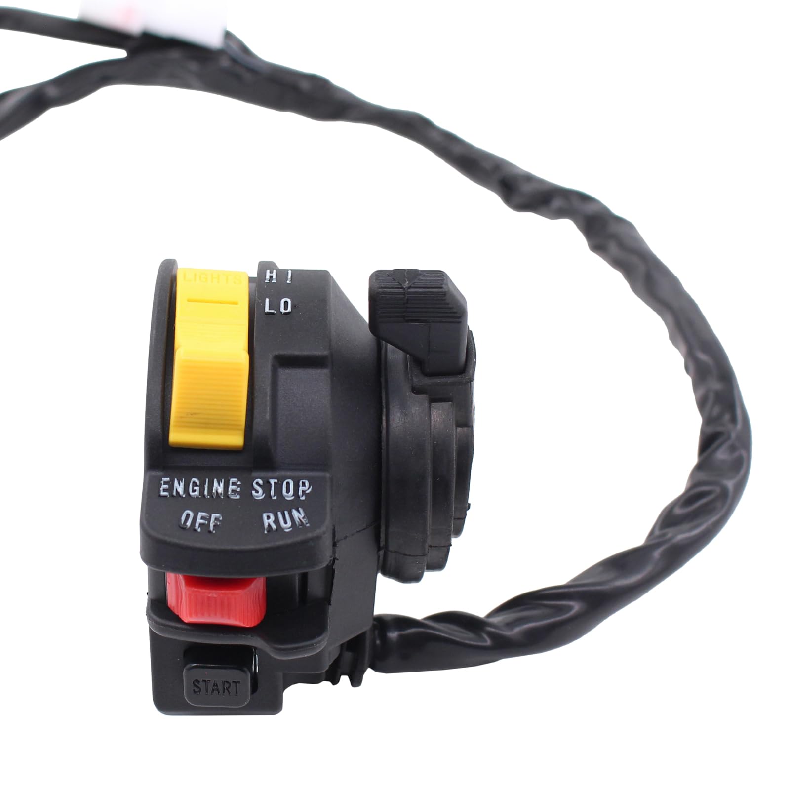 ApplianPar Handlebar Kill Switch for Suzuki LTZ 400 2005-2008 Arctic Cat 400 DVX 2006-2008 for Kawasaki KFX 400 2003-2006