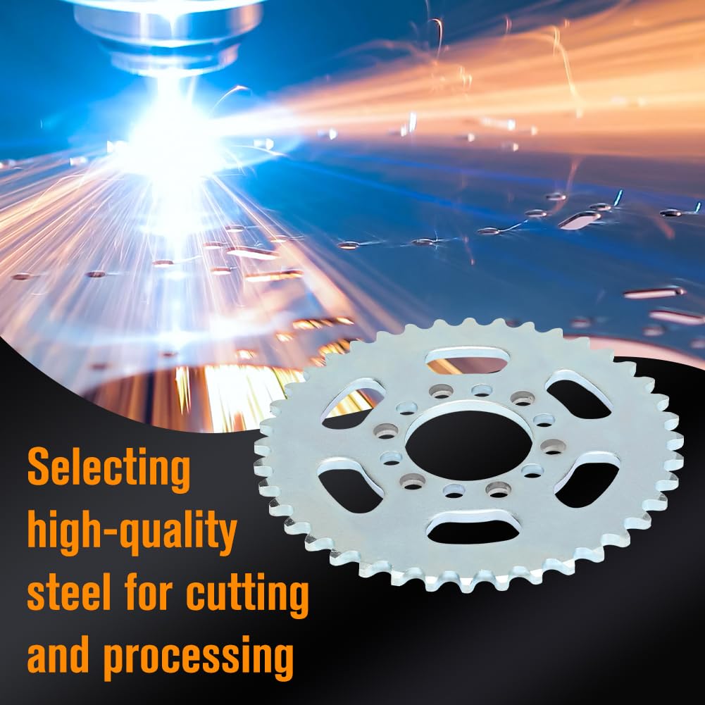 Fvrito 40 Tooth #35 Rear Drive Chain Sprocket For 97Cc 98Cc 2.8Hp Motovox Mbx10 Mbx11 Monster Moto 80Cc Coleman Ct100U Trail Ck1