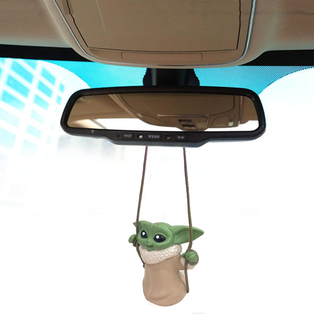 Alwoligag Car Hanging Accessories,Car Mirror Hanging Accessories,Car Decoration Charm Pendant,Car Mirror Suspension Decoration,Car Charm Decoration