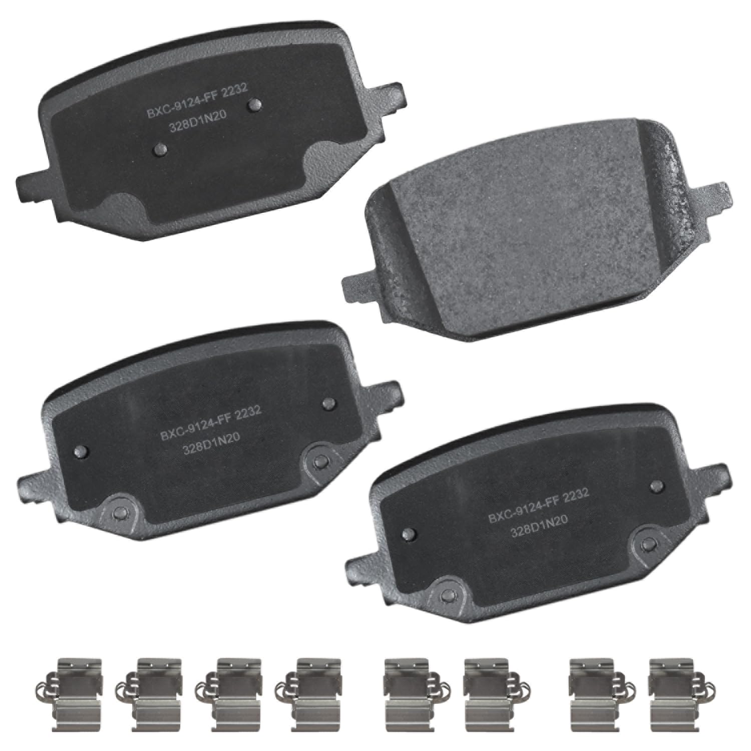 Bendix Premium Sbc2232 Ceramic Rear Brake Pads For Ford Explorer 2024-2020