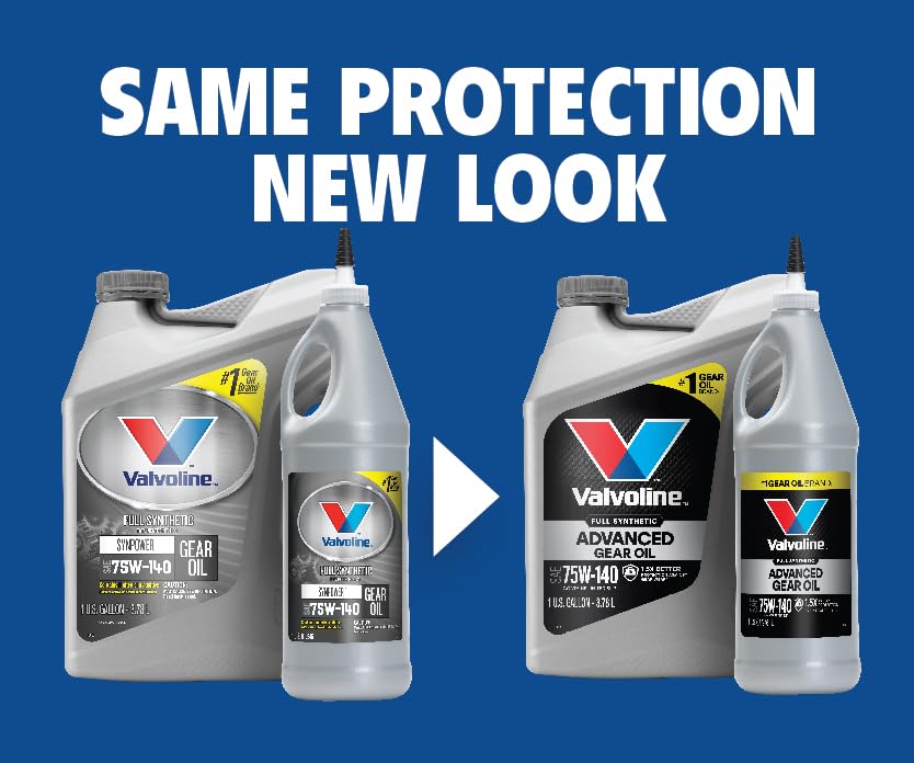 Valvoline Synpower Sae 75W-140 Full Synthetic Gear Oil 1 Qt