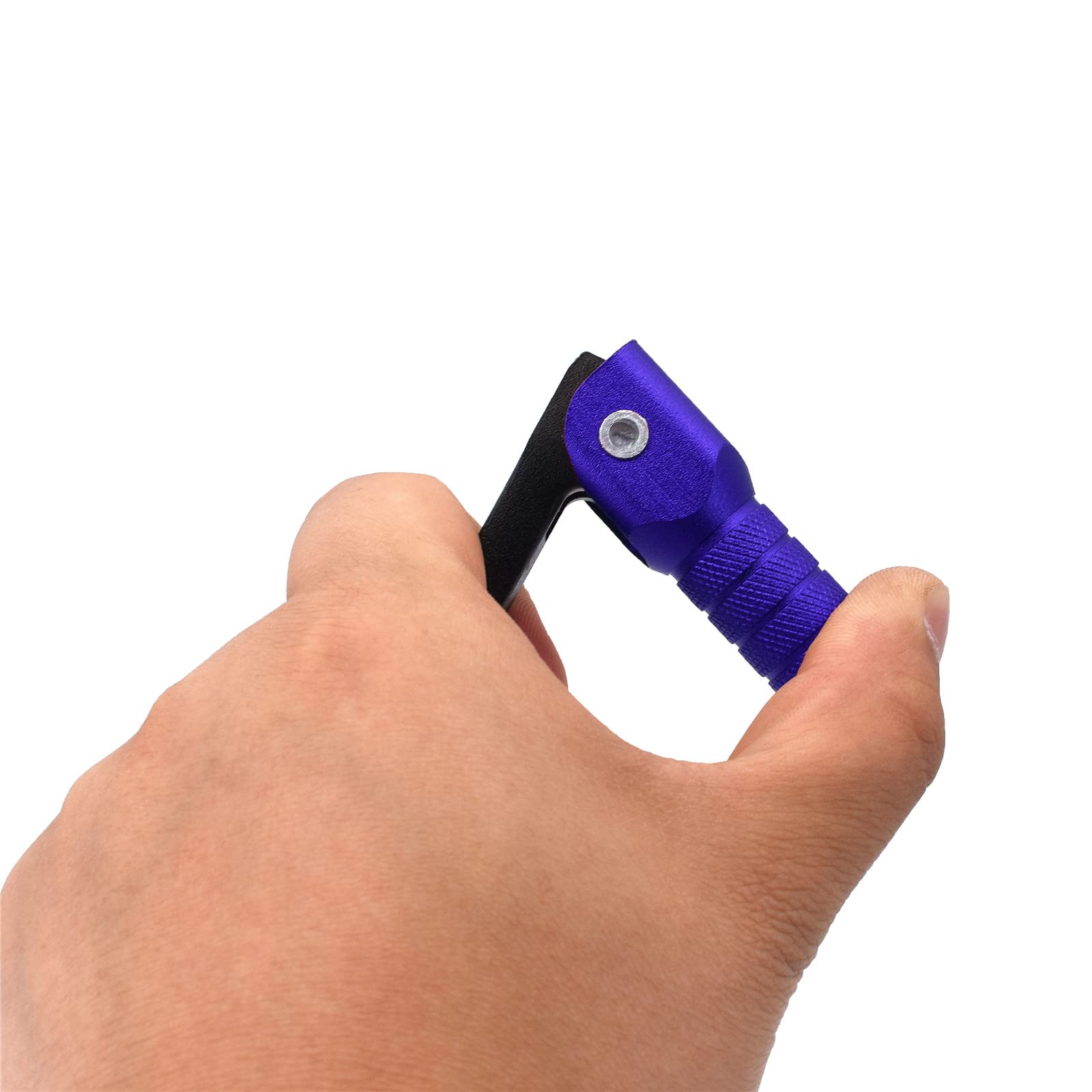 Gear Shift Lever, Alloy Aluminium Gear Shifter Lever Fits For Motorcycle Bse Crf 110 Ttr 125 Motorcycle 50Cc 110Cc 250Cc Dirt Pit Bike(Black&Blue)