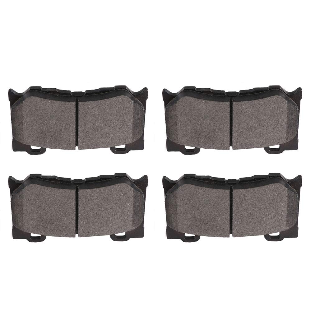 Cciyu D1346 Ceramic Front Brake Pad Set Fit For Infiniti Fx5,G37,M35H,M37,M56,Q50,Q60,Q70,Q70L,Qx70,09 For Nissan 350Z,09-18 For