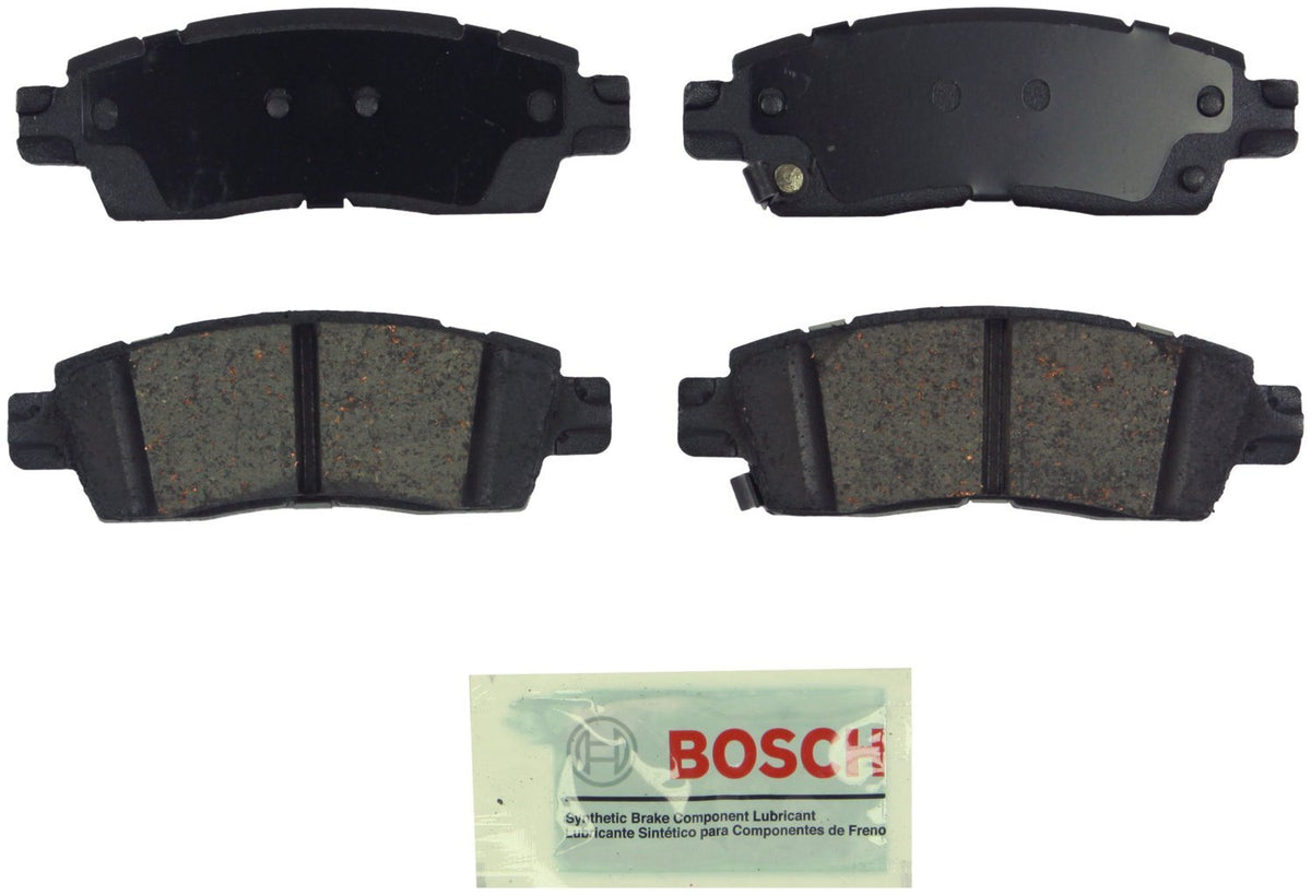 BOSCH BE1507 Blue Ceramic Disc Brake Pad Set - Compatible with Select Buick Enclave; GMC Acadia; REAR