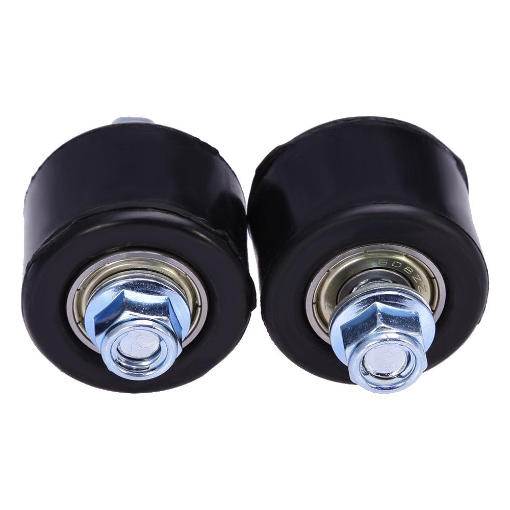 Black Chain Roller Guide Set Lower Compatible With Yamaha Yfz 350 Banshee 1987-2006