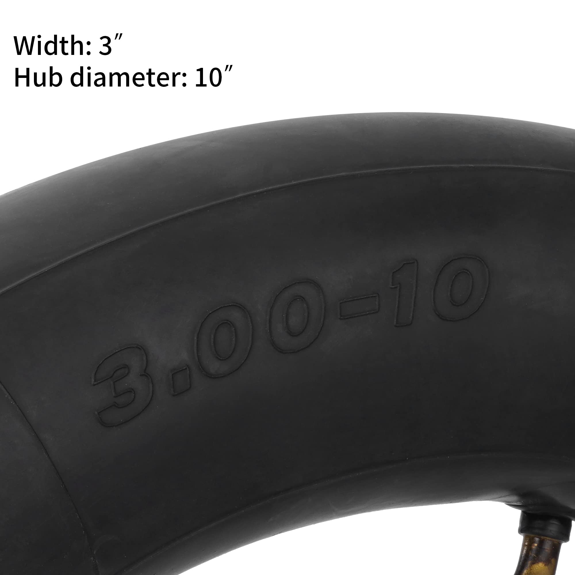 Rutu 3.00-10 300-10 Inner Tube With Tr4 Straight Valve Stem Replacement For Crf50 Ct 70 Ez 90 Cub Klx Drz 110 Dirt Pit Bike Chin