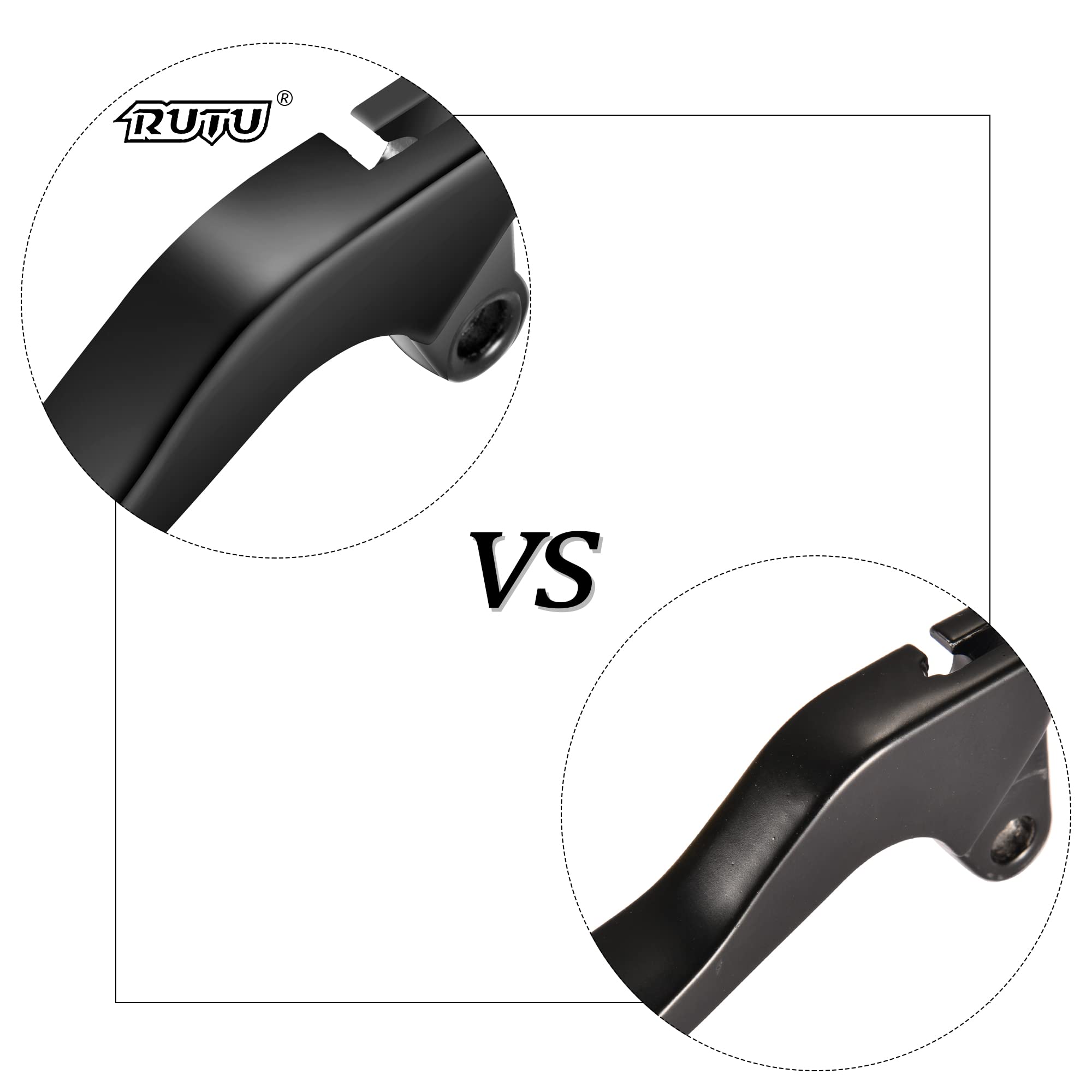 Mtatcn 7/8' Left Clutch Brake Handle Lever Perch For Kx 60 65 80 85 100 125 Kx60 Kx65 Kx80 Kx85 Kx100 Kx125 Dirt Bike Motorcycle