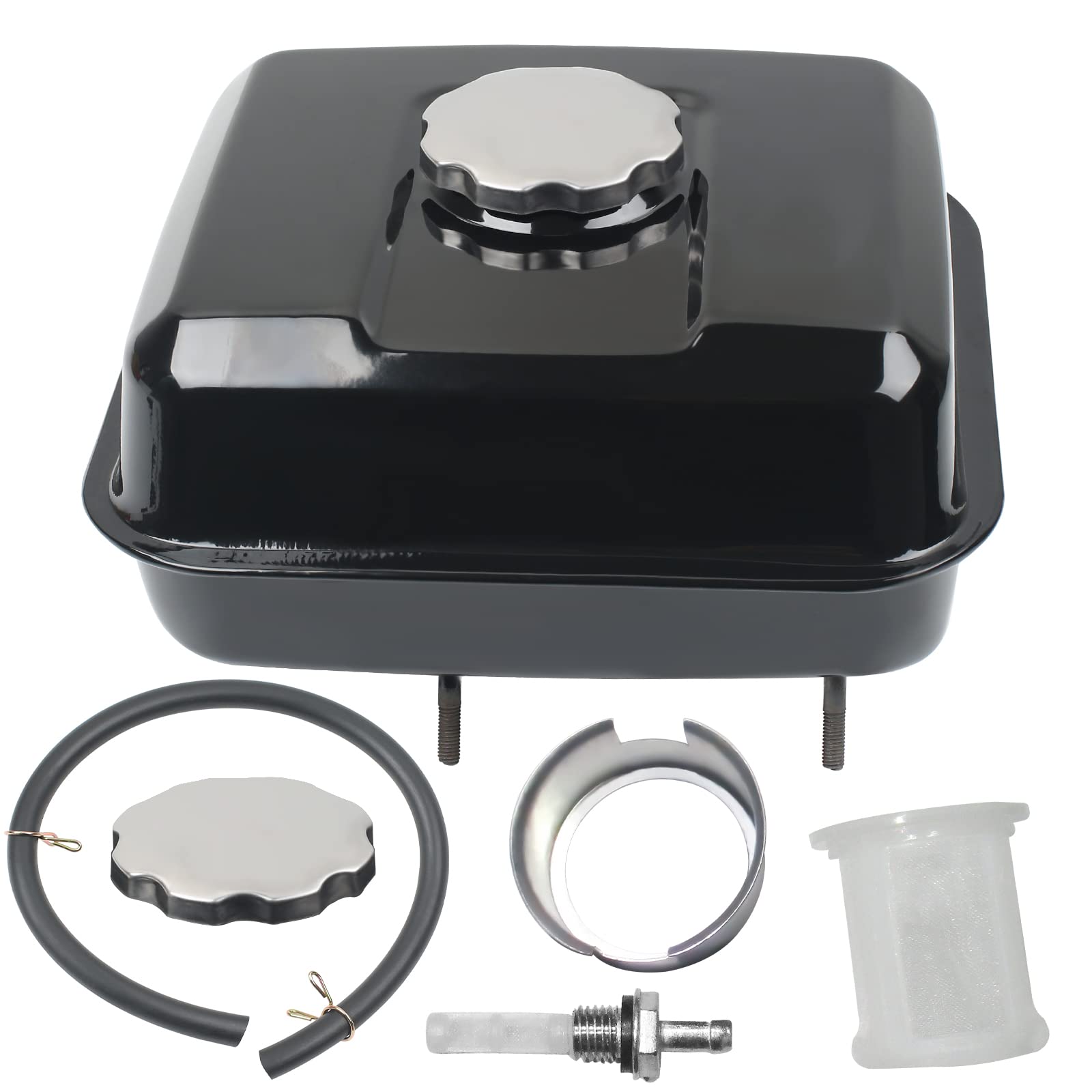 3L Gas Fuel Tank Kit, Replacement For Honda Gx200 Gx160 Gx140 Engine, Harbor Freight Predator 196Cc 212Cc R210 Engine, Baja Warrior Heat 5.5Hp 6.5Hp Mb165 Mb200 Mini Bike