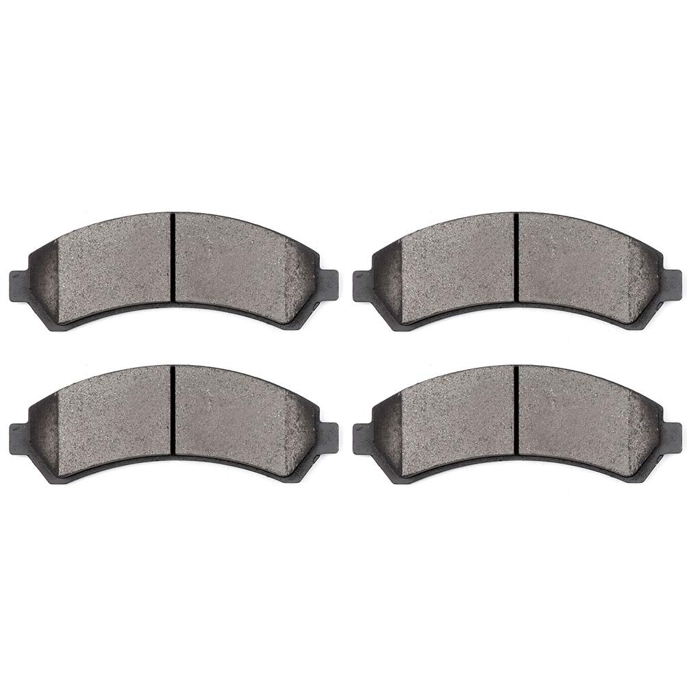 SCITOO D726 Front Ceramic Brake Pads Sets Fit For Chevrolet For Blazer,For Chevrolet For S10,For GMC For Jimmy,For GMC For Sonom