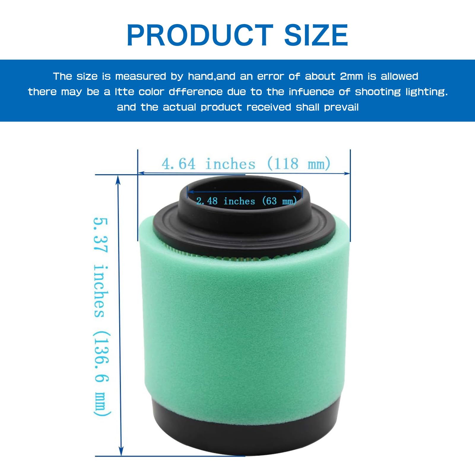 LOCOPOW 1253372 Air Filter Part for Polaris Trail boss 330 325 Magnum 330 325 2x4 4x4 TrailBlazer 330 ATP 330 2001 2002 2003 200