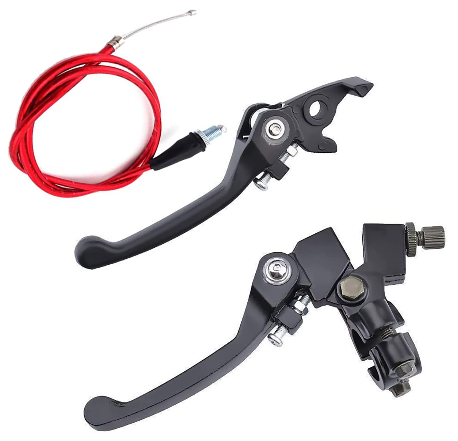 KAKO Clutch Brake Handle Levers for 22mm 7/8 inch Handlebar, Fit for 110cc 125cc 140cc TTR SSR Xmotos Apollo 125 Pit Dirt Bike C