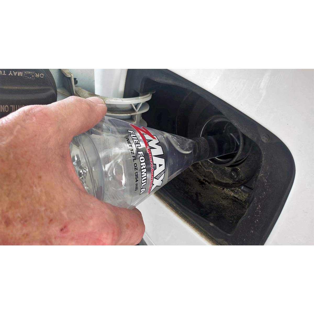 Zmax 51-112 - Fuel Formula - Easy To Use - Fuel Treatment Reduces Carbon Build-Up & Lubricates Metal - Extends Life Of Car Or Tr