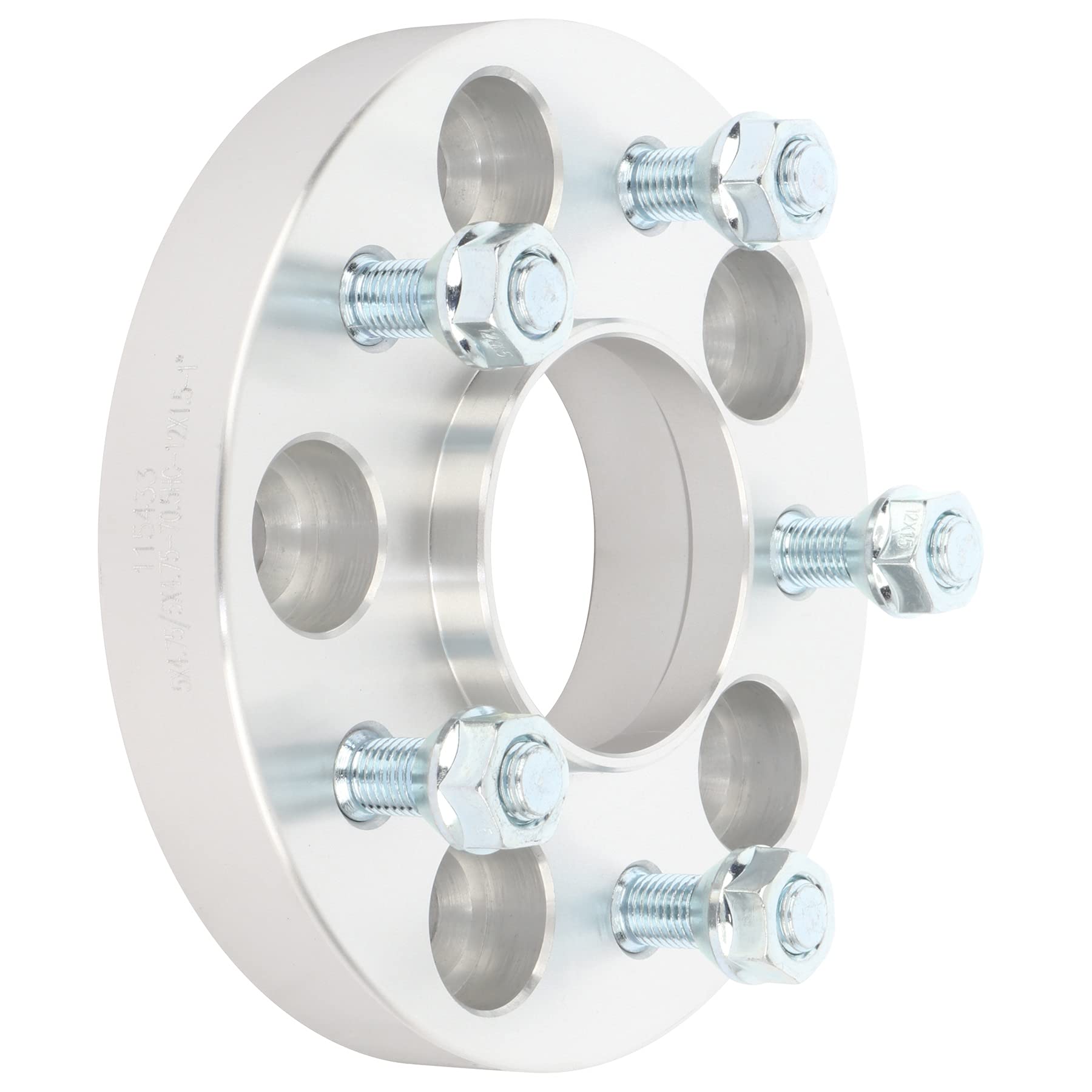 Roadfar 2Pcs 5 Lug Hubcentric Wheel Spacers 5X4.75 1 Inch Thickness Bore 70.5Mm Thread Pitch 12X1.5 Wheel Spacers Compatible For Camaro Wheel Spacers 1982-2002 For Xlr Wheel Spacers 2004-2009