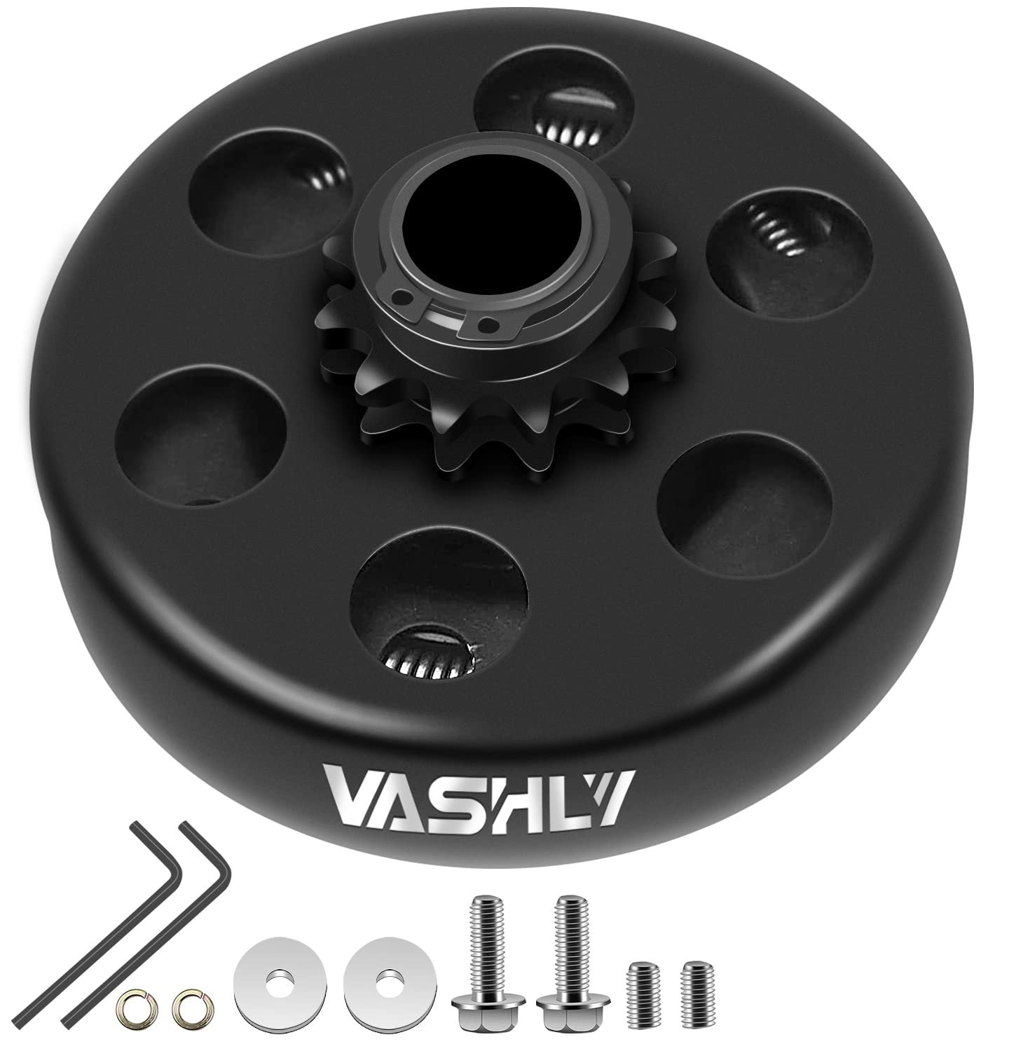 Vashly Go Kart Clutch 3/4" Bore 12 Tooth For #35 Chain Predator 212 Clutch 12T For Predator Honda Gx160 Gx200 Centrifugal Clutch Perfect For Go Kart, Minibike And Fun Kart Engine