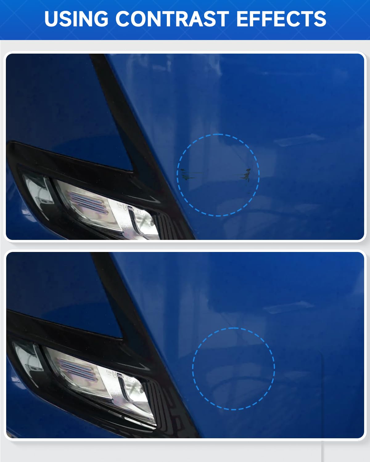 Touch Up Paint Compatible with Nissan Exact Match Touch Up Paint Car Scratch Repair (Daytona/Metallic Blue Pearl(B17))