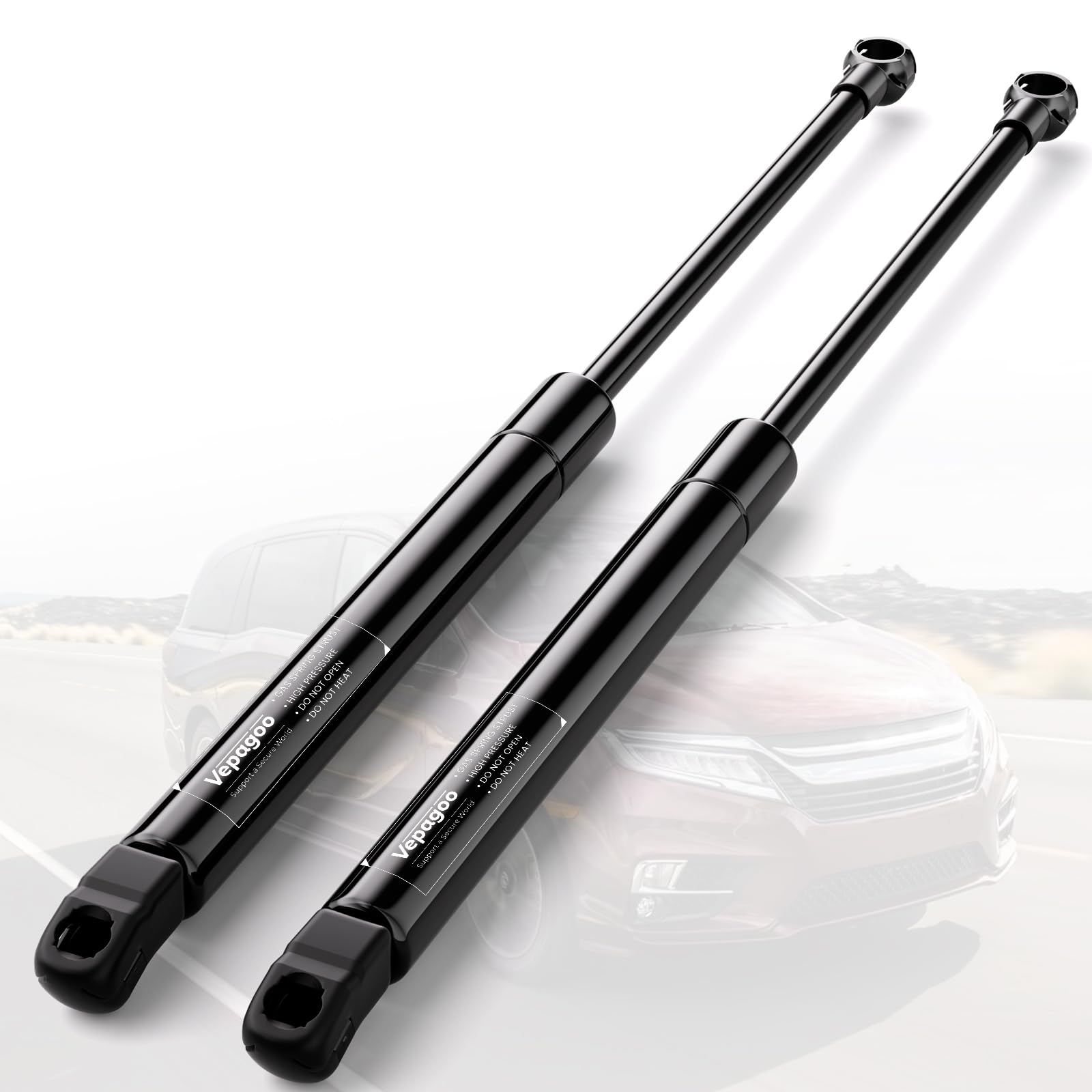 Vepagoo 6238 Rear Hatch Struts Compatible With 2005-2010 Honda Odyssey Shocks Supports Mini Passenger Van 4-Door/5-Door Liftgate