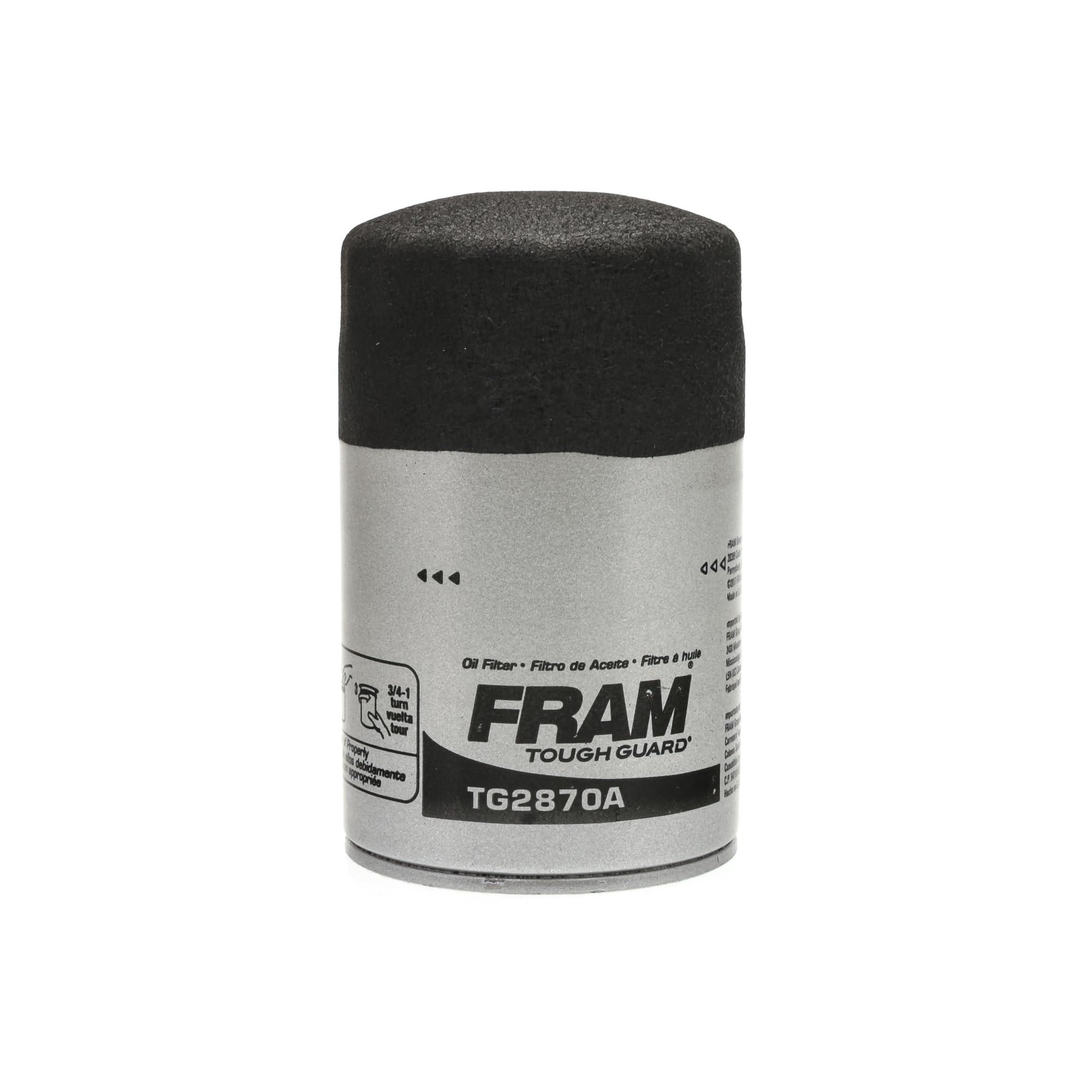Fram Tough Guard Replacement Oil Filter Tg2870A, Designed For Interval Full-Flow Changes Lasting Up To 15K Miles
