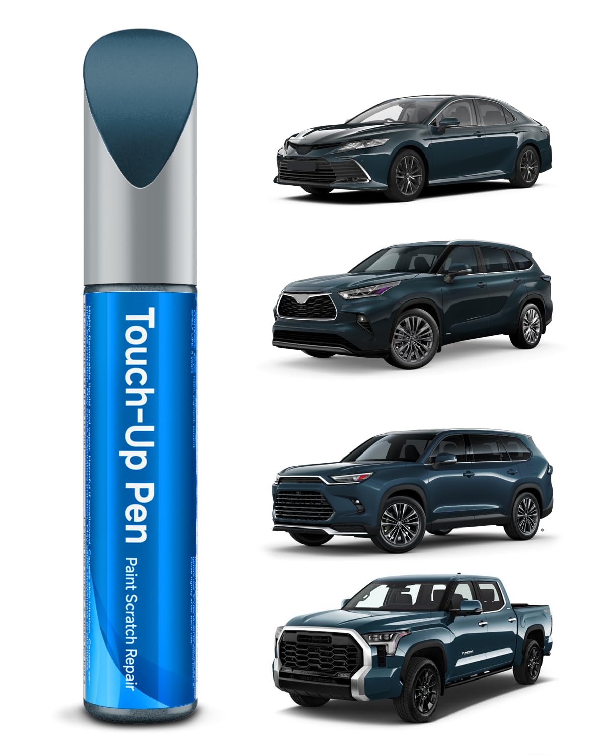 8W2 Cavalry Blue Touch Up Paint Compatible with Toyota Exact Match Touch Up Paint Car Scratch Repair