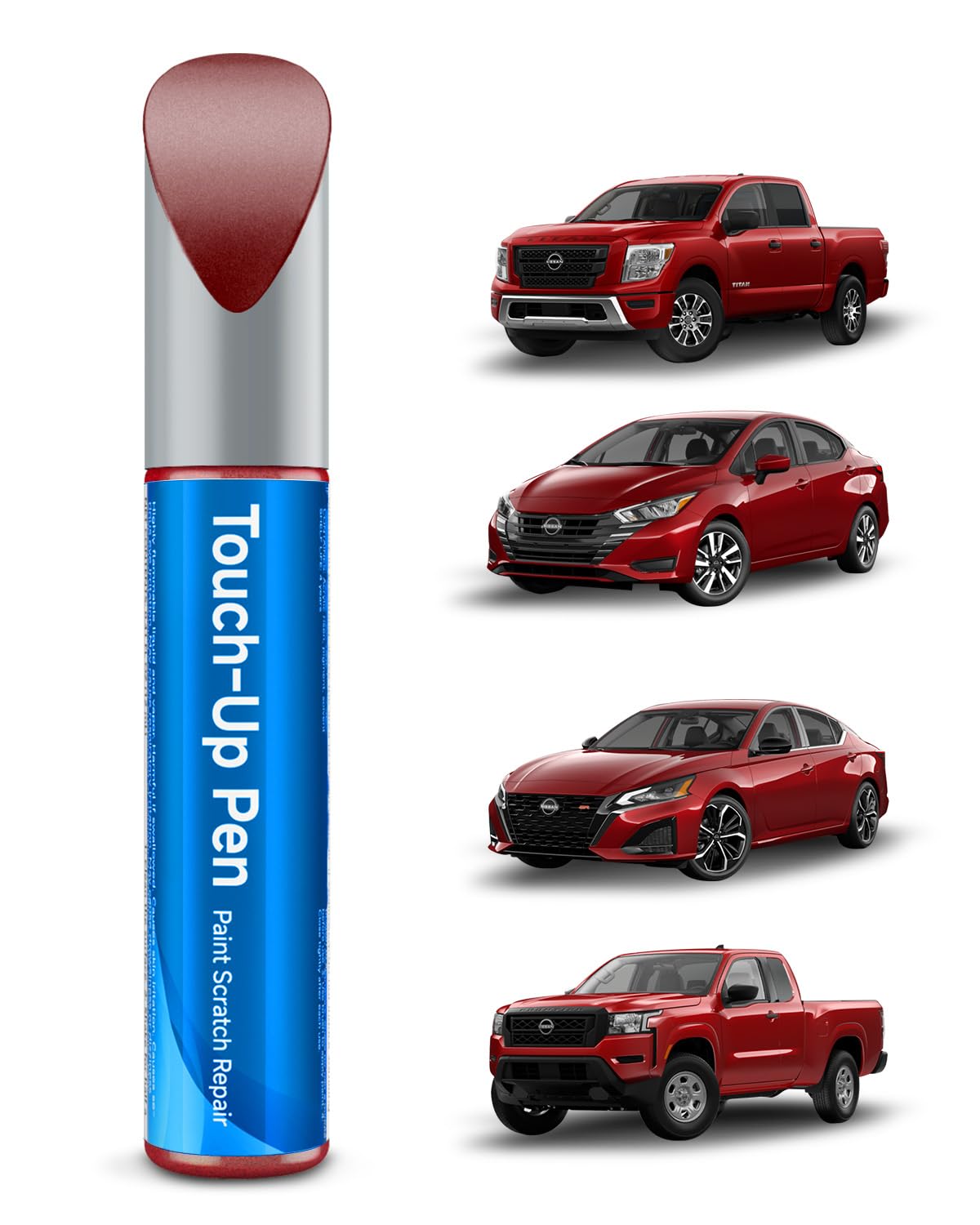 A20 Red Alert/Scarlet Red Touch Up Paint Compatible with Nissan Exact Match Touch Up Paint Car Scratch Repair