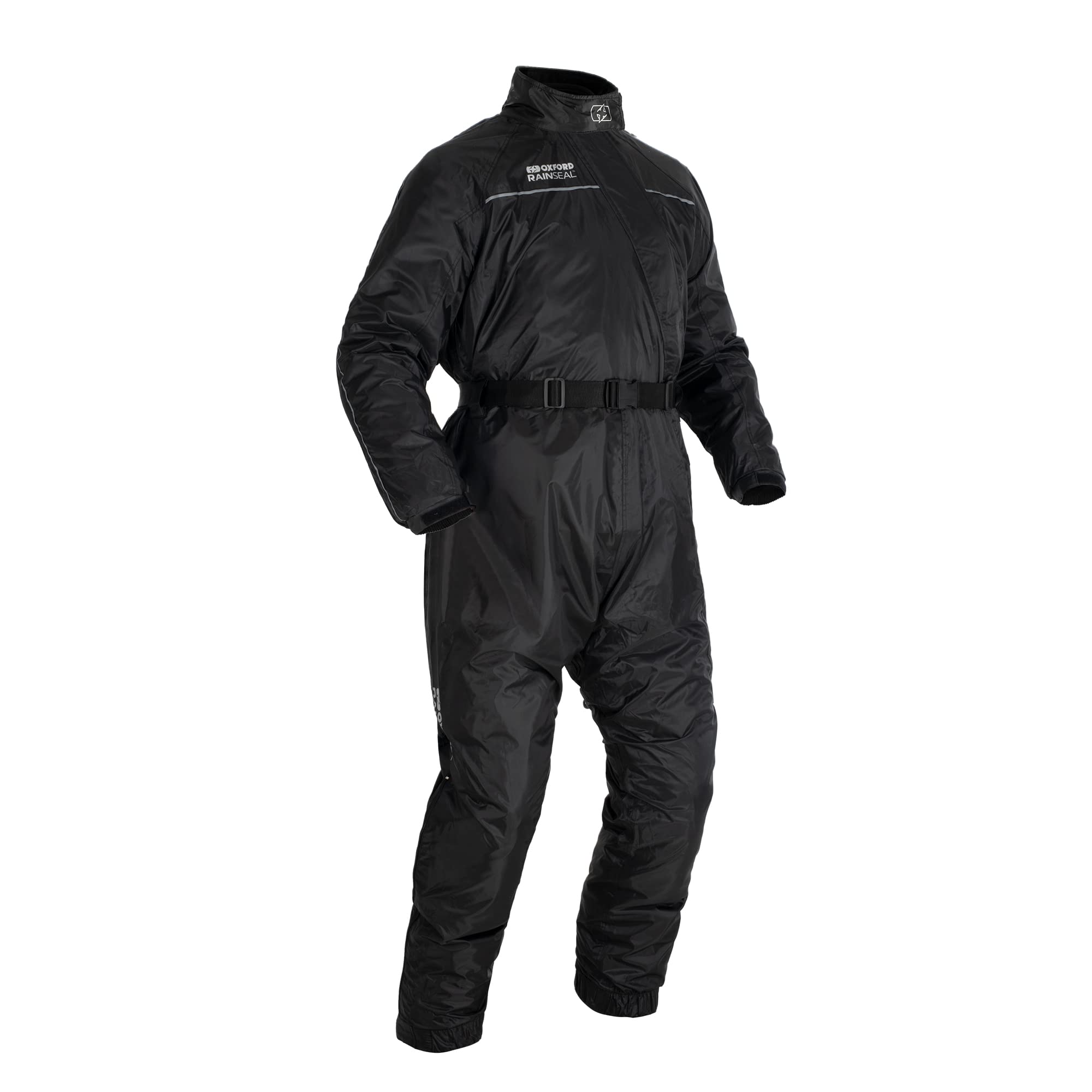 Oxford Products Rainseal Oversuit Wet Weather Motorcycle Suit, Black, Xx-Large-3X-Large