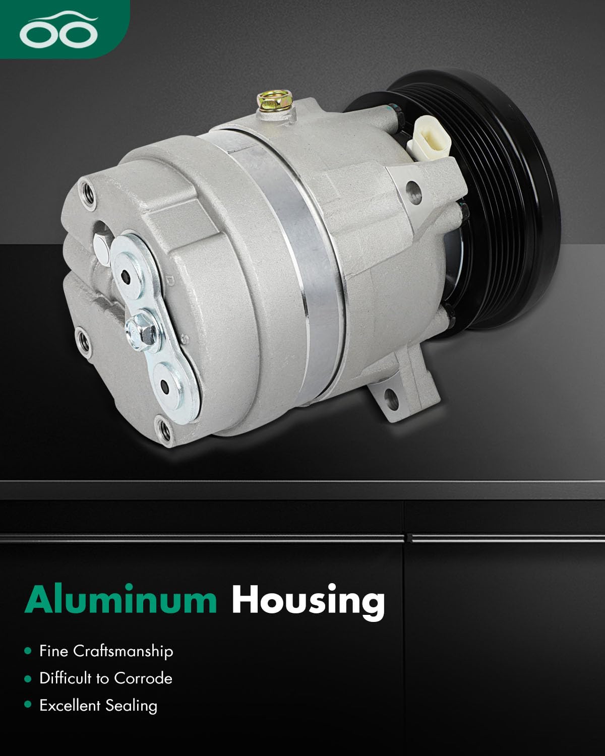 SCITOO CO 20452C AC Compressor 1996-2004 for B-uick Regal 3.8L 2000-2003 for Ch-evrolet Impala 3.8L